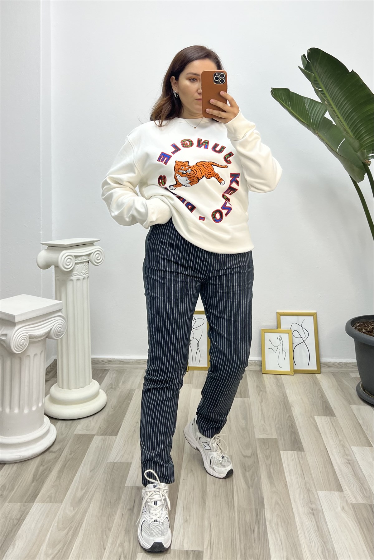 ORTA BEL KLASİK KUMAŞ PANTOLON