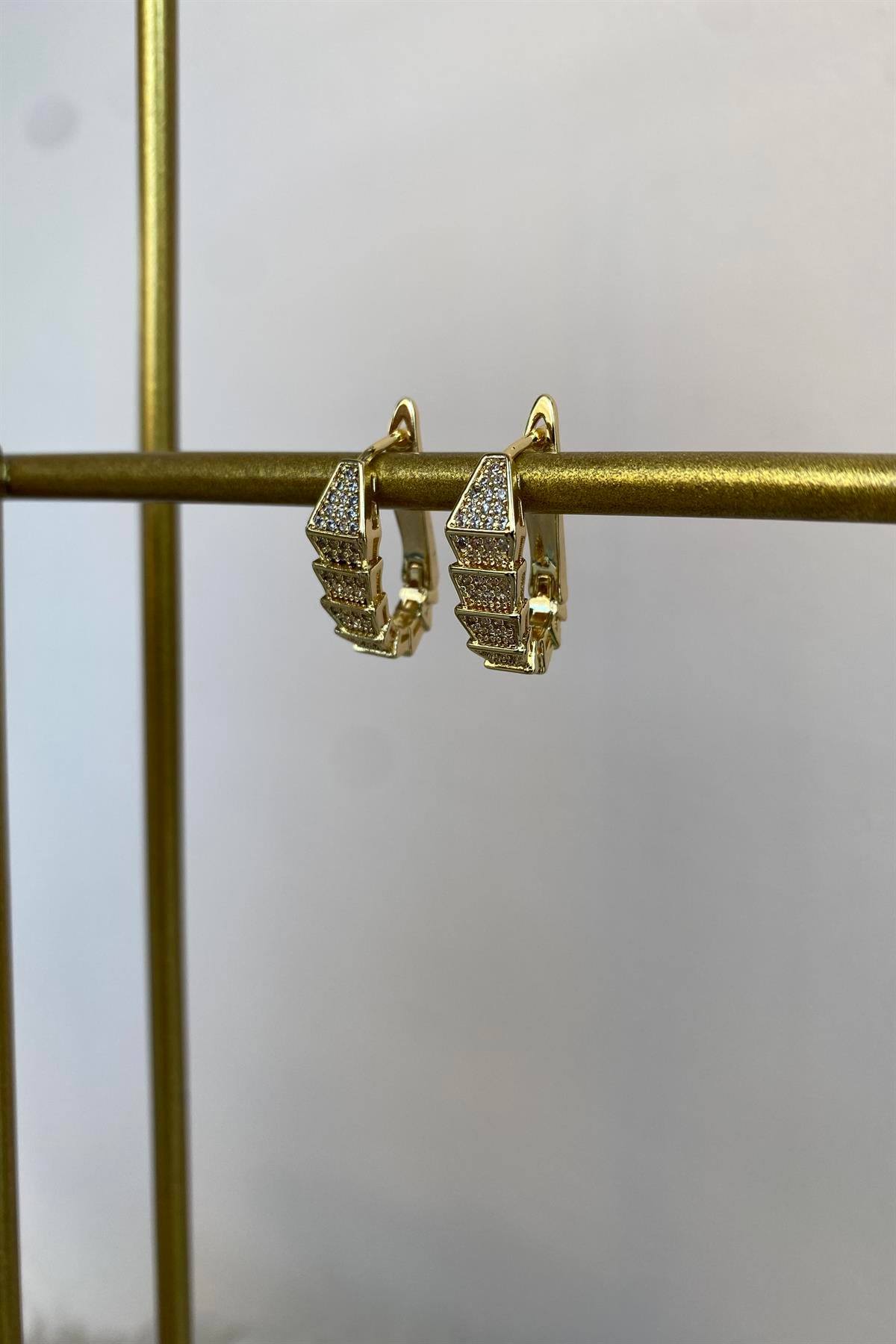 OVAL MODEL YILAN KÜPE