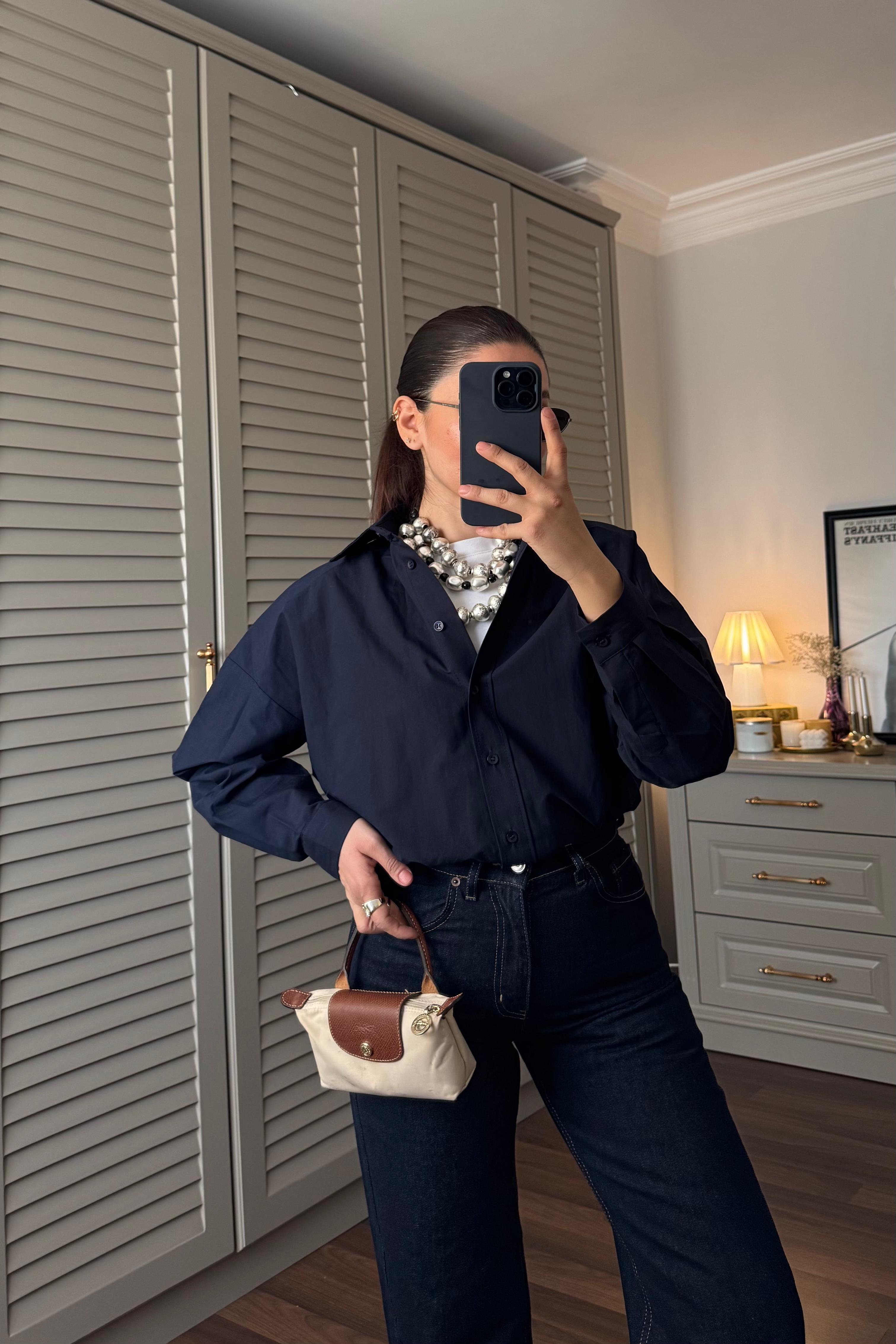 OVERSIZE POPLİN GÖMLEK/4943