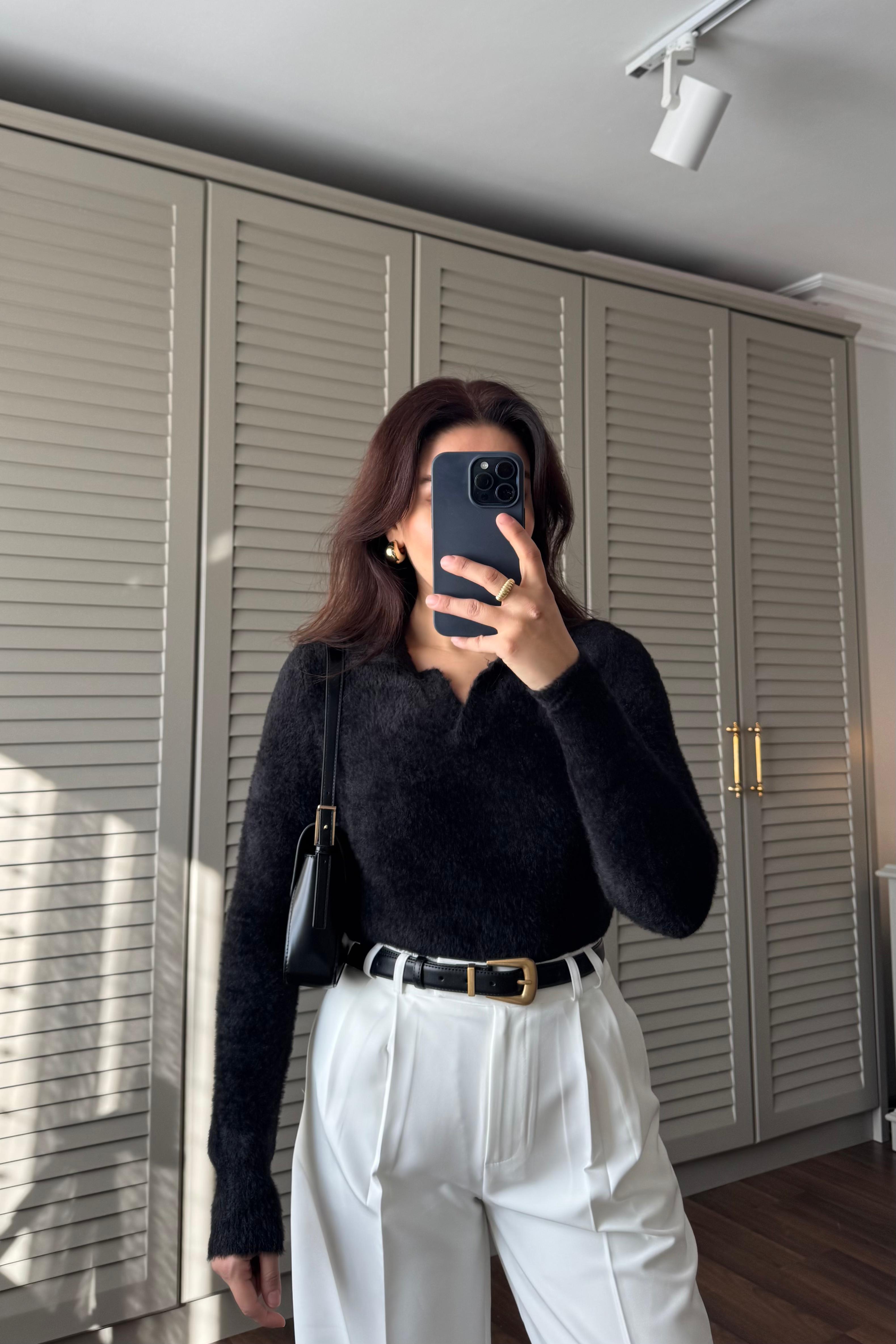 POLO YAKA CROP KAZAK/4133