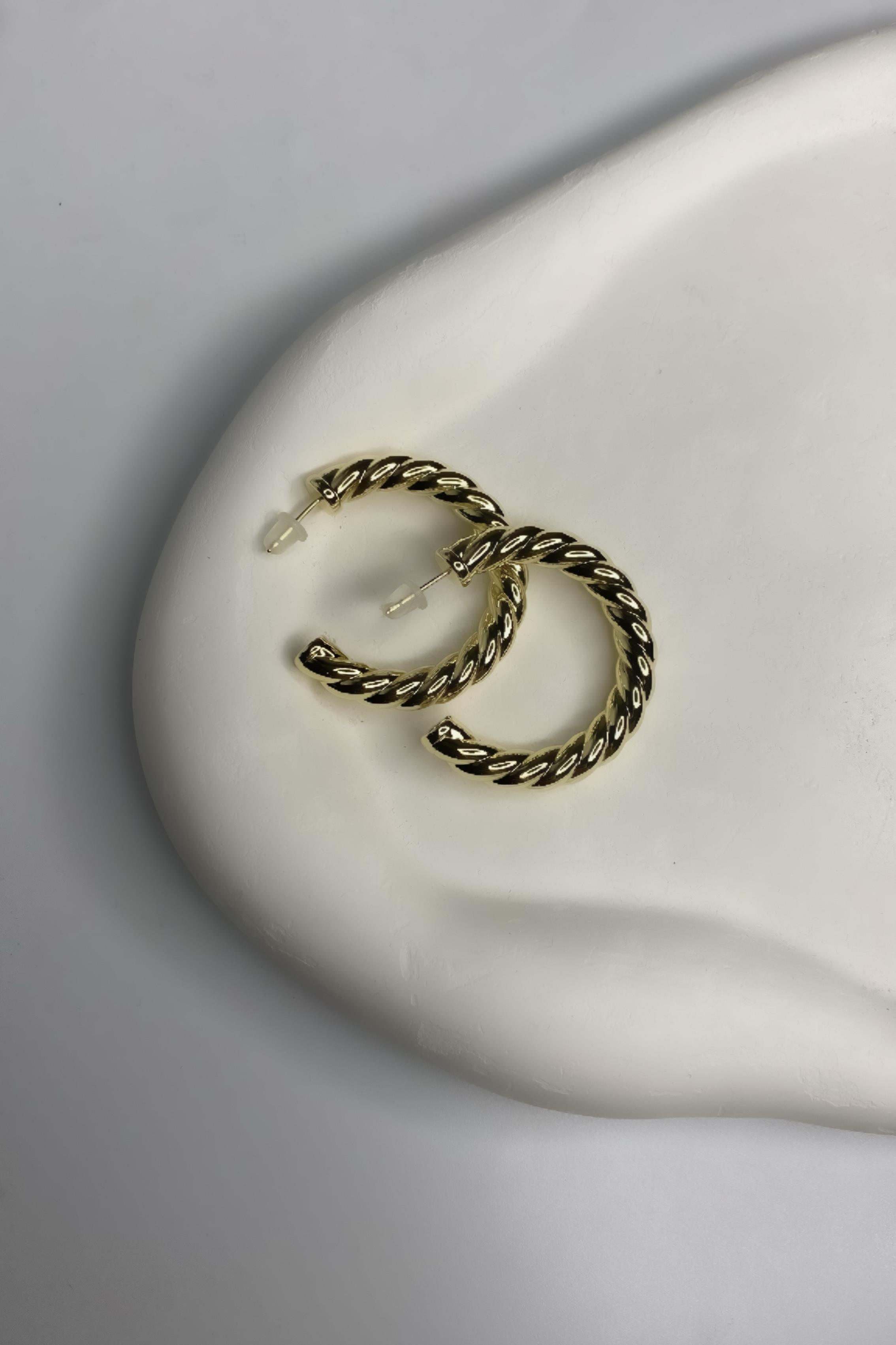 SARMAL ÇİVİ KÜPE 3,5cm