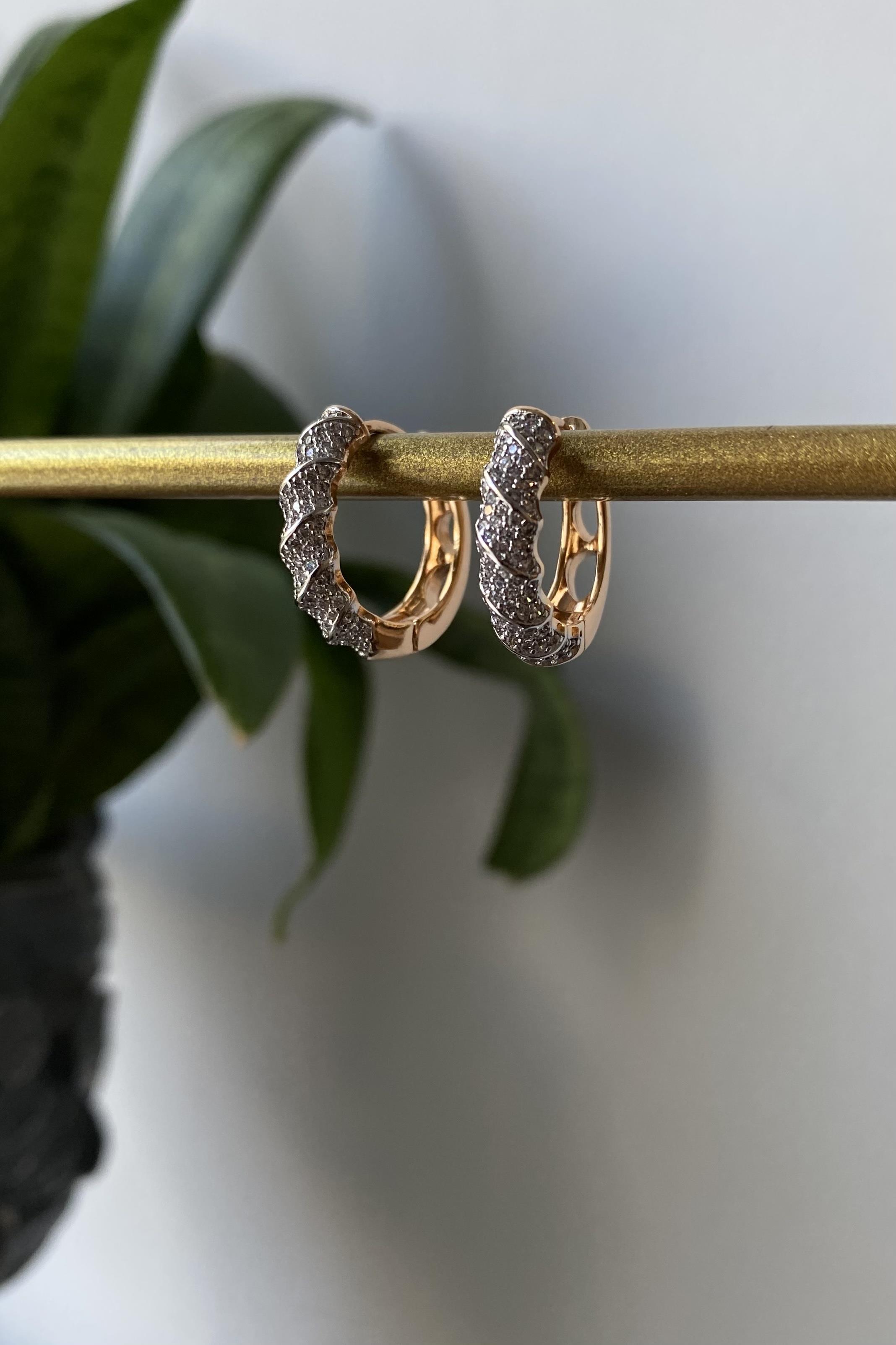 SARMAL ZİRKON TAŞLI KÜPE