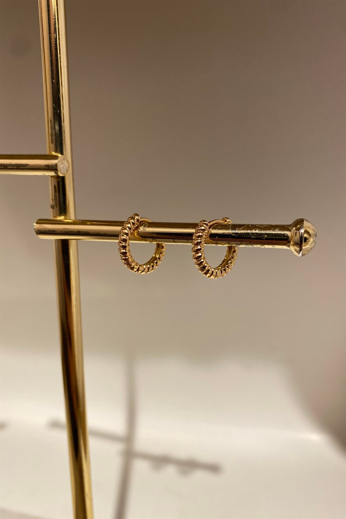 SARMALI HALKA KÜPE 1.2 cm