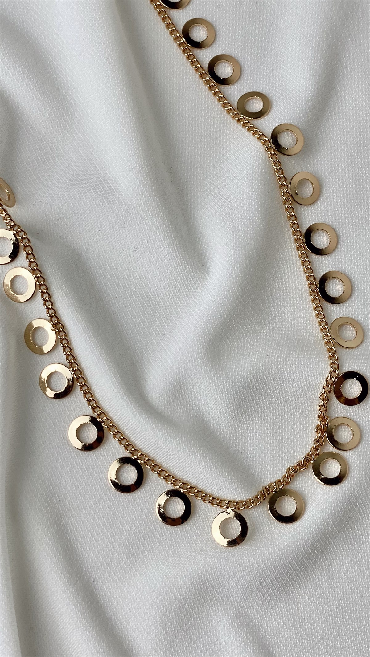 SIRALI ÇEMBERLİ ZİNCİR 45cm