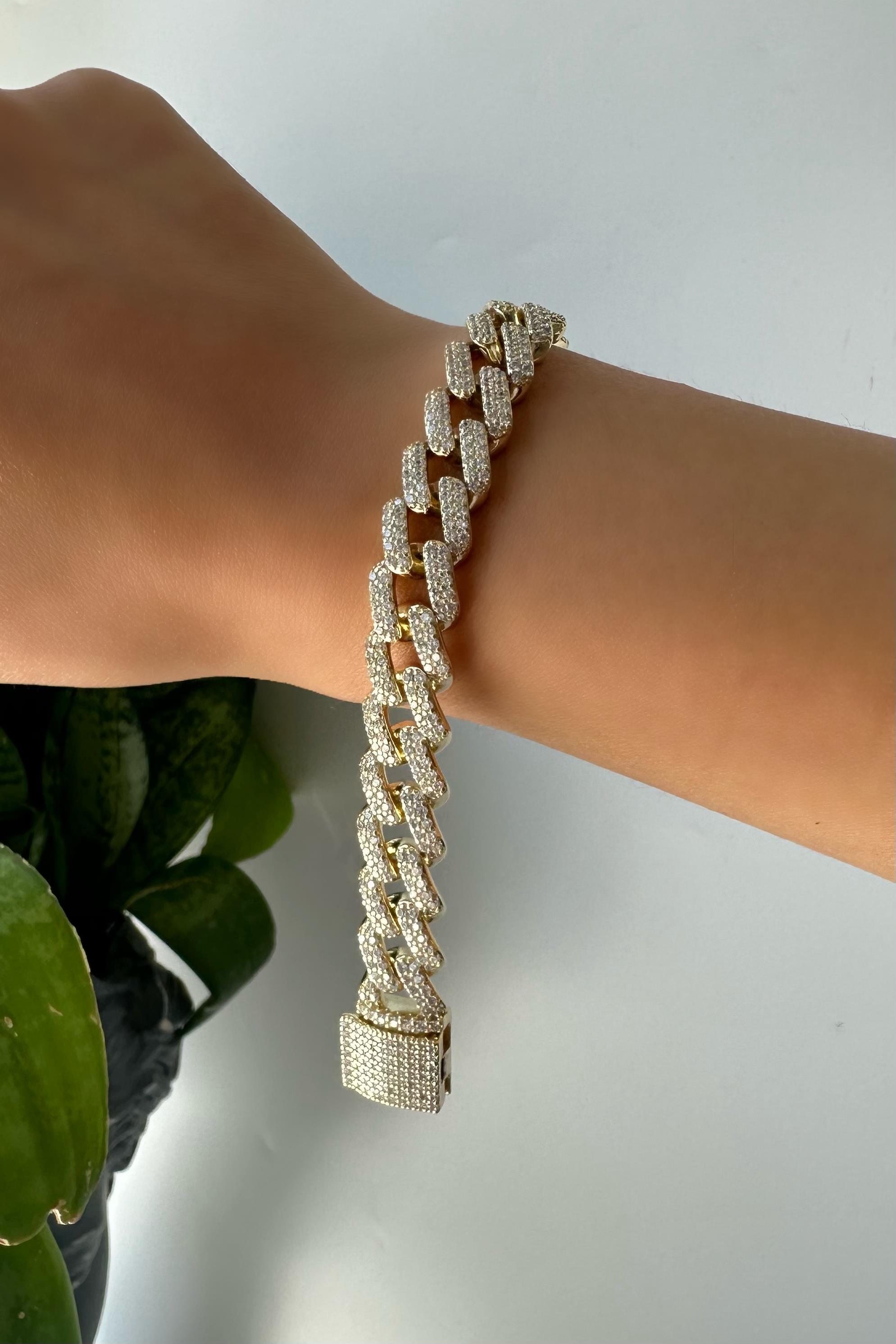 TAŞLI GURMET ZİNCİR BİLEZİK