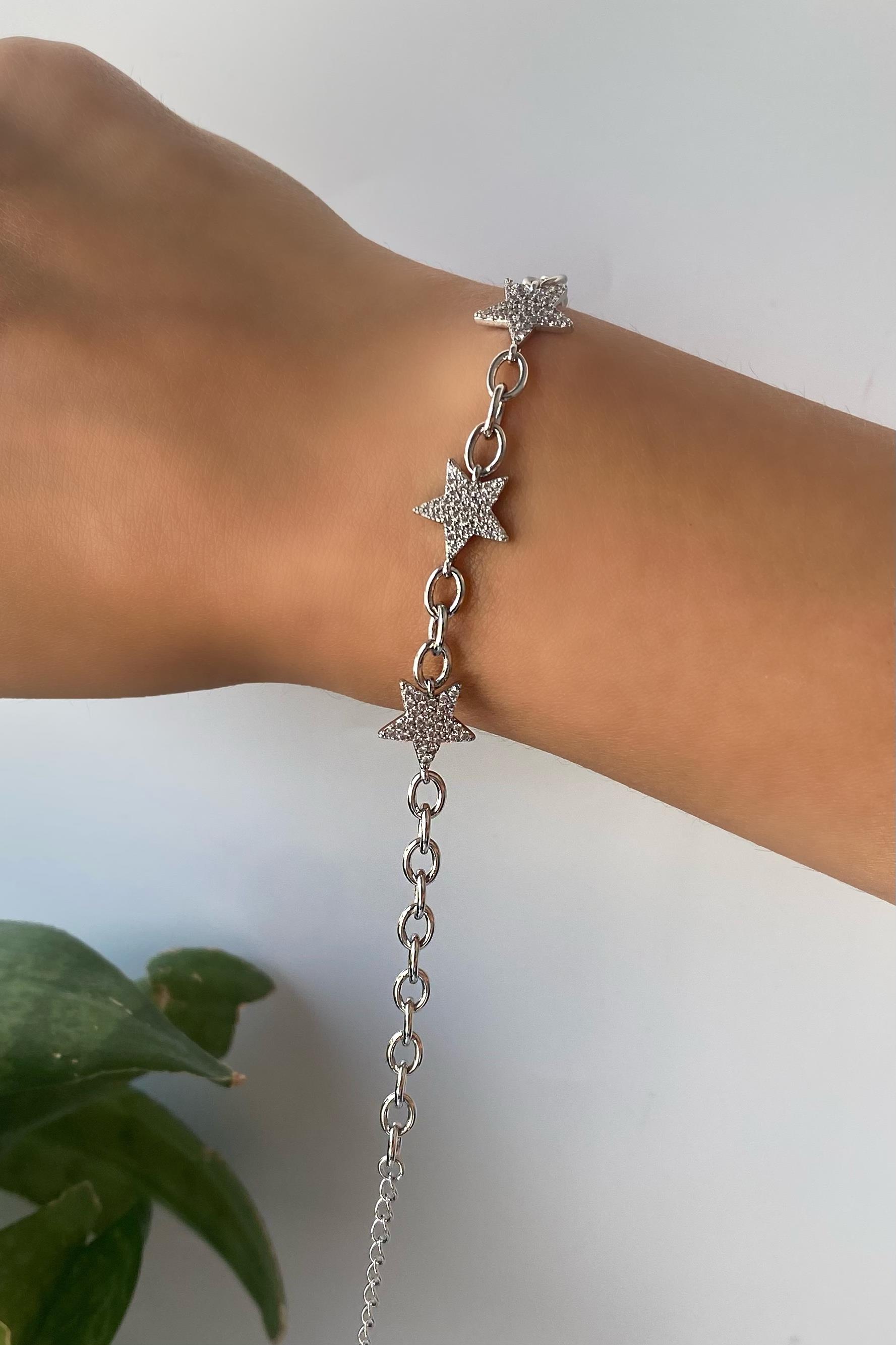 TAŞLI STAR BİLEZİK