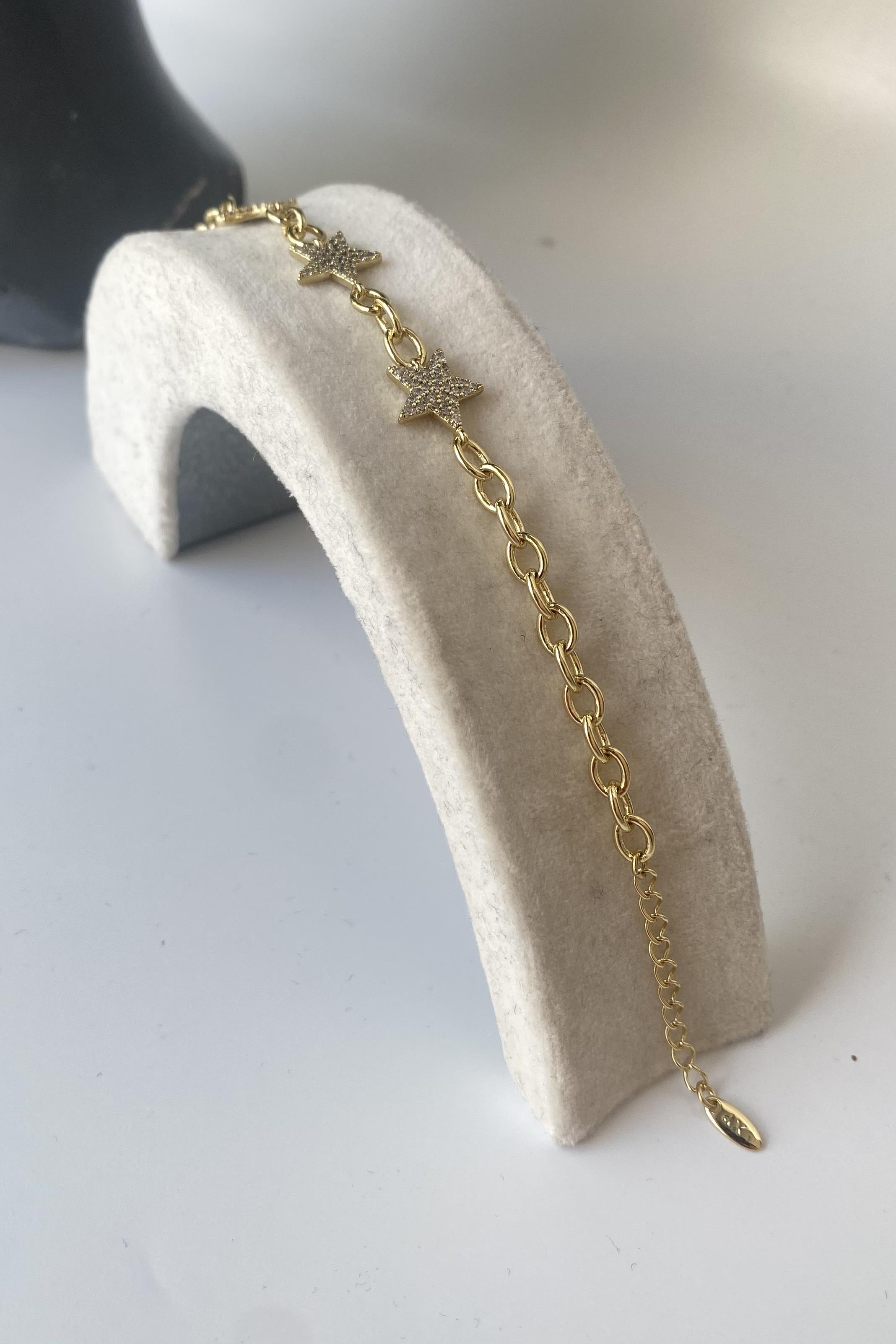 TAŞLI STAR BİLEZİK