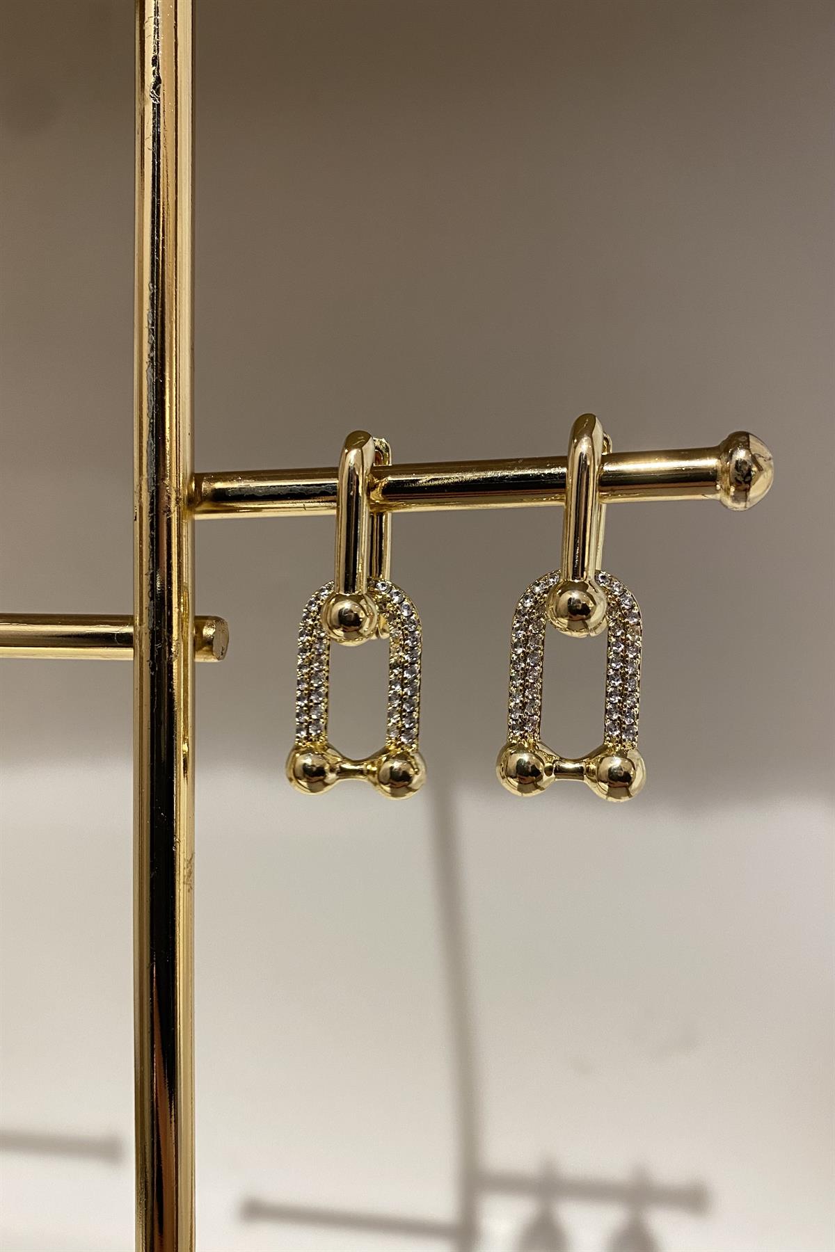 TAŞLI TIFFANY VİP KÜPE