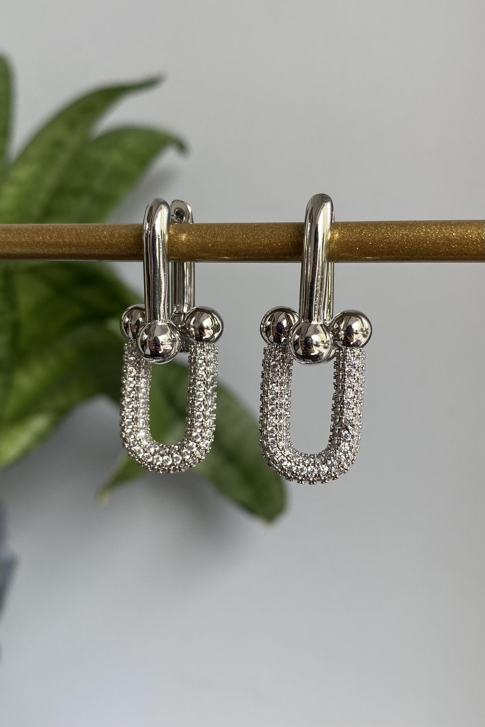 TAŞLI TIFFANY VİP KÜPE