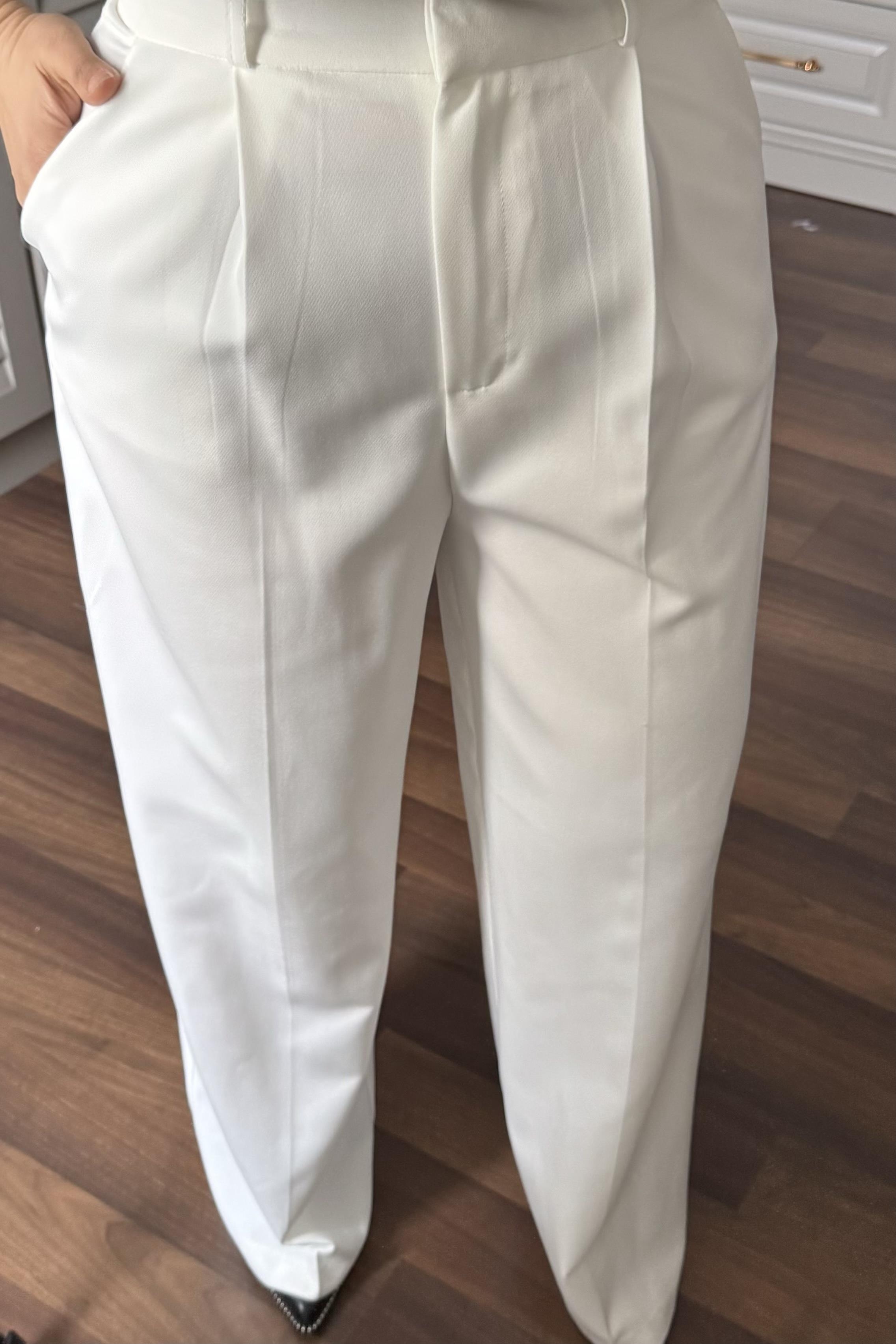 TEK PİLE PALAZZO PANTOLON