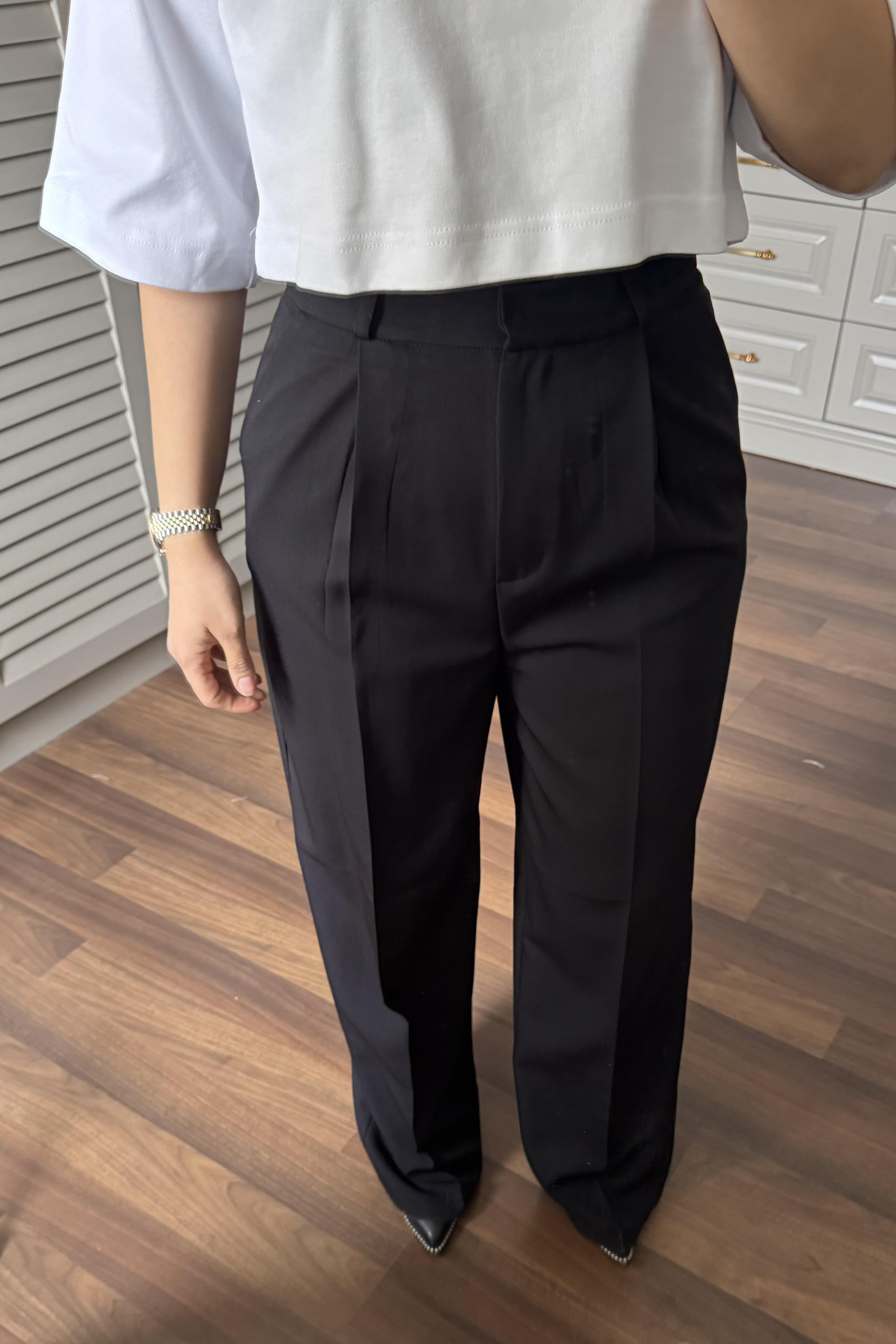 TEK PİLE PALAZZO PANTOLON