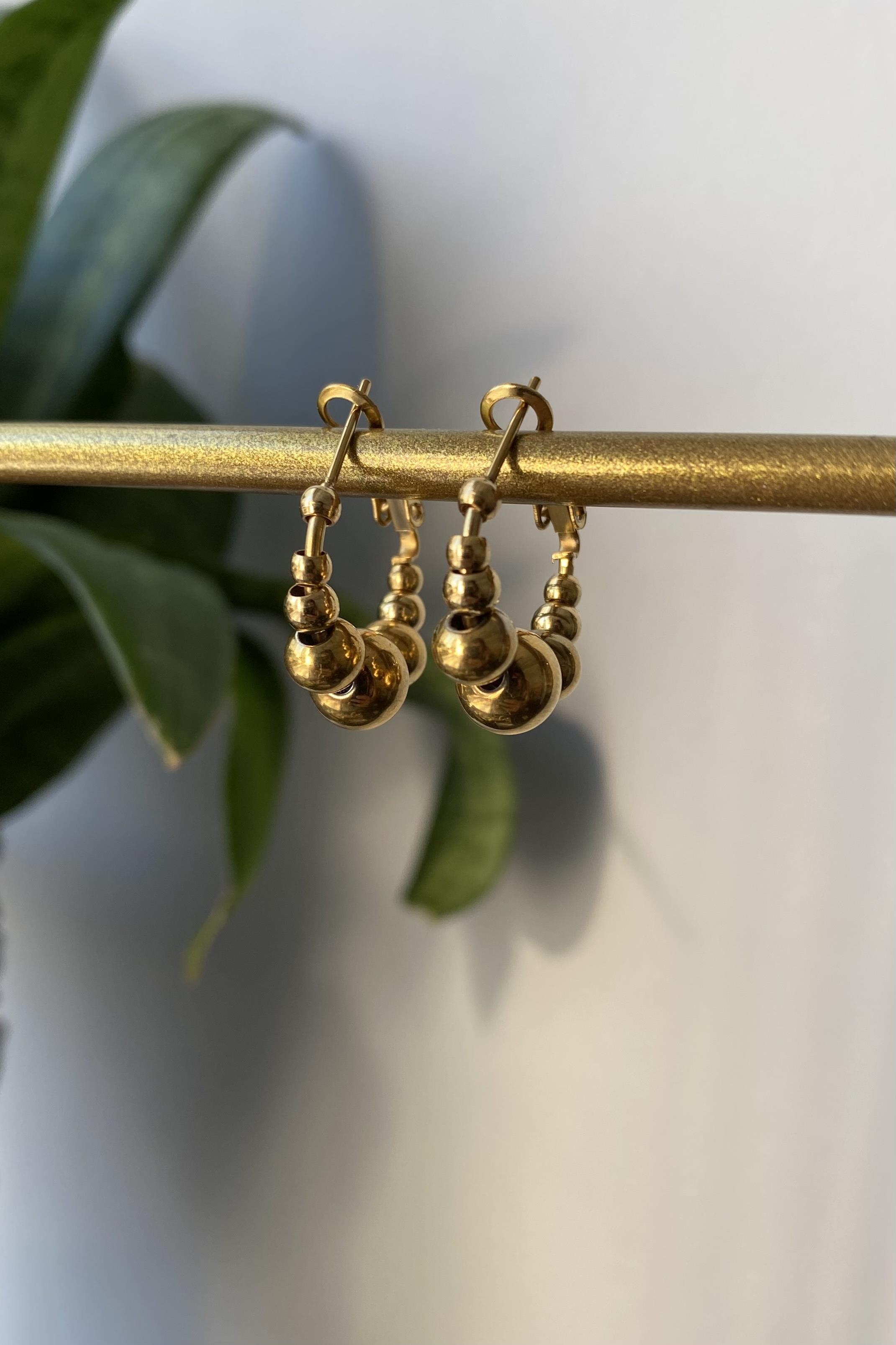 TOP SIRALI HALKA KÜPE 2cm