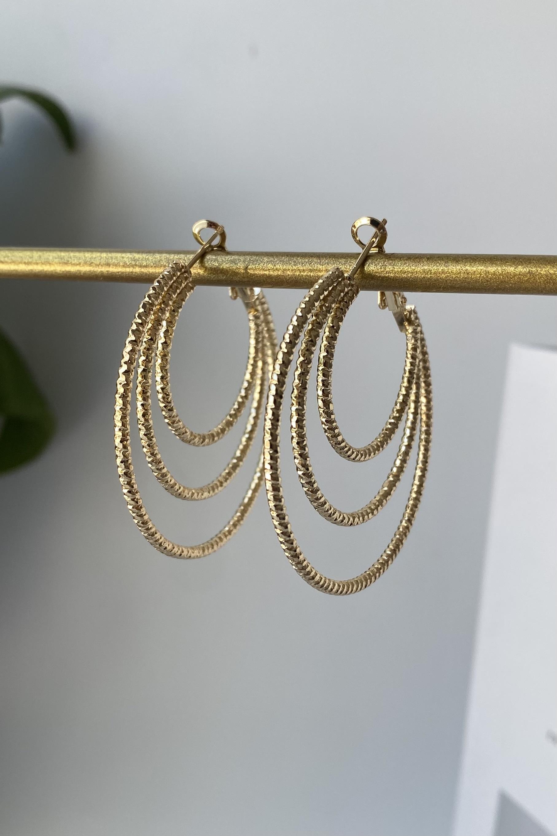 ÜÇ ŞERİTLİ BÜYÜK AY KÜPE