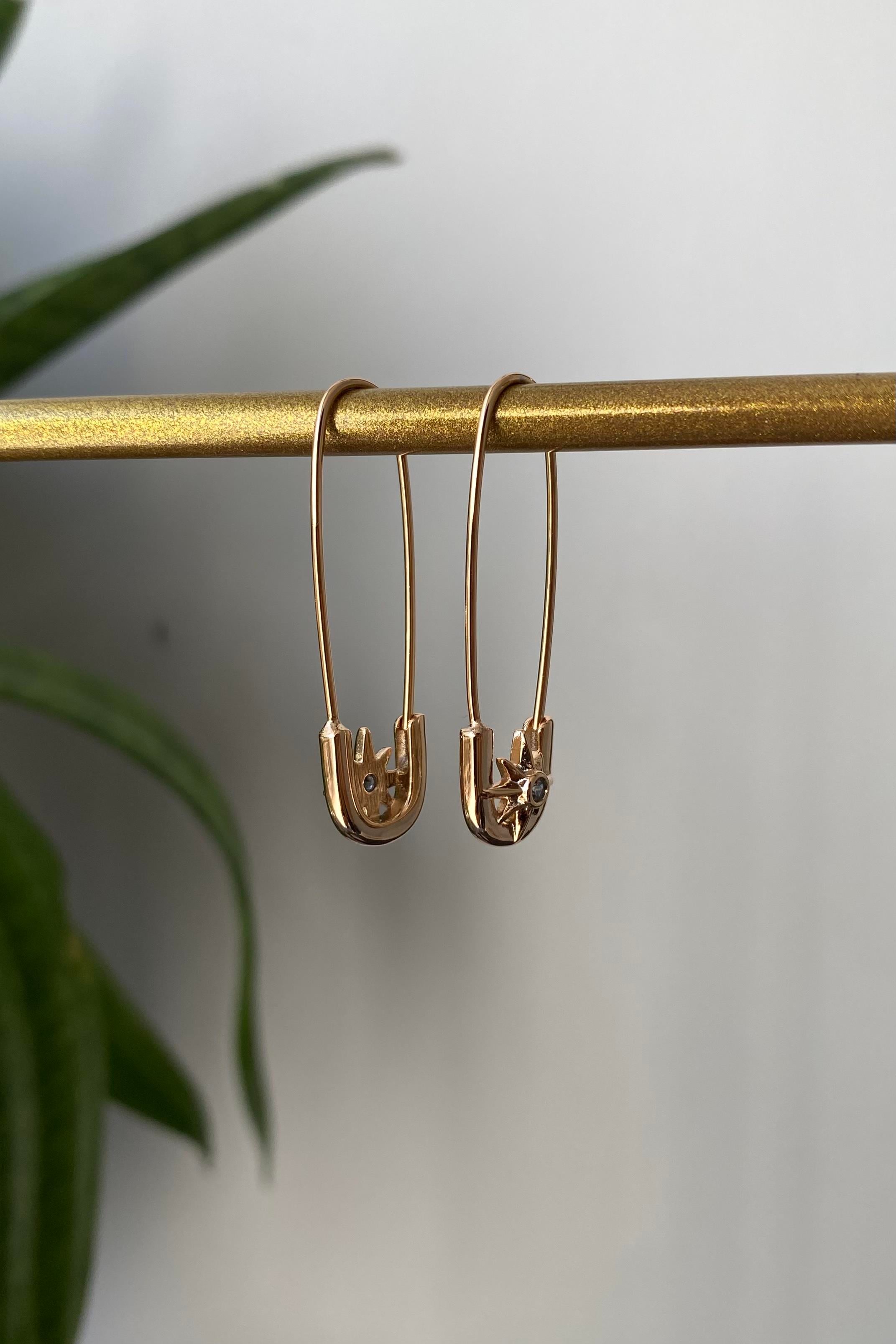 UCU YILDIZ TAŞ ÇENGELLİ İĞNE