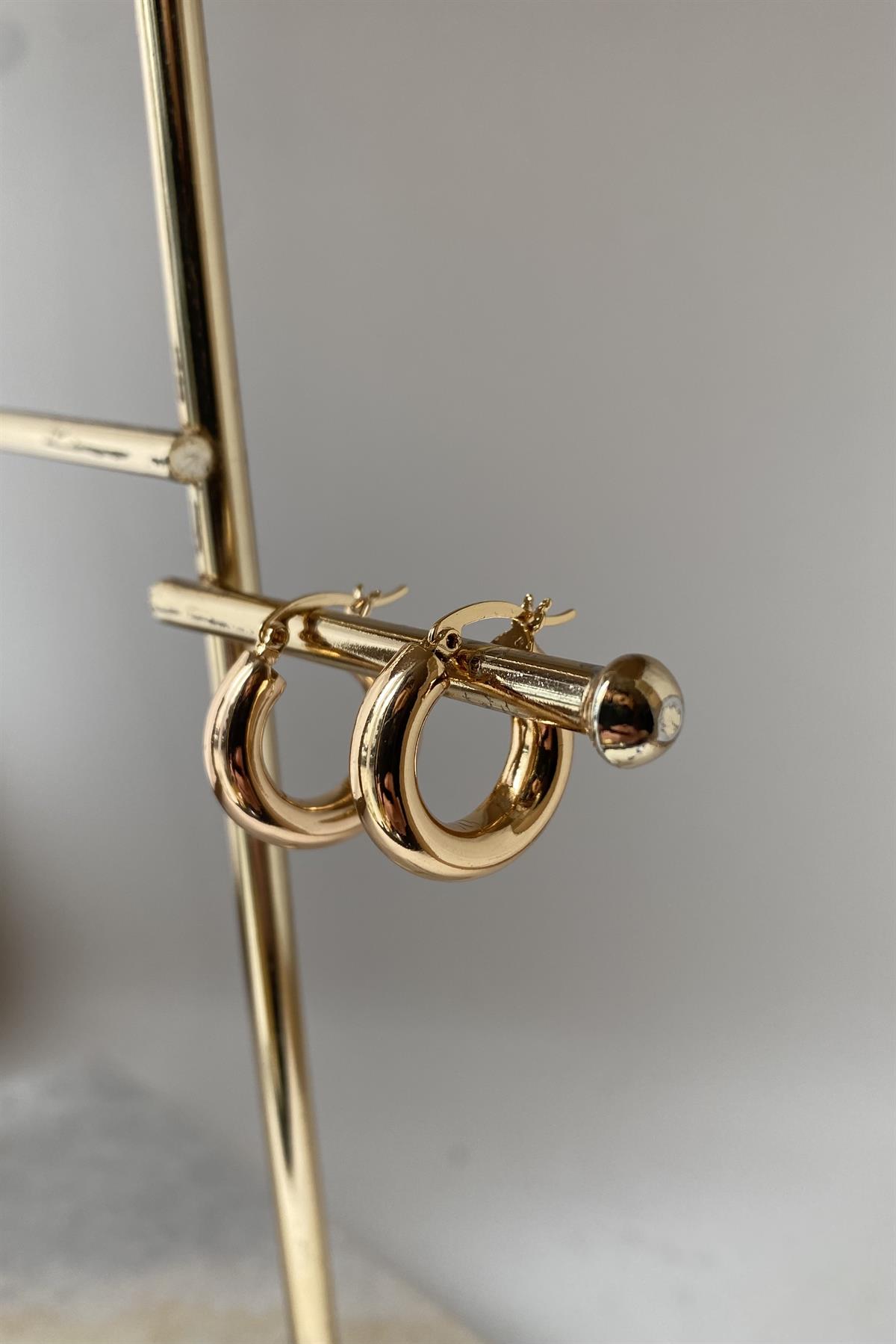 VINTAGE BORU HALKA KÜPE 2,5cm