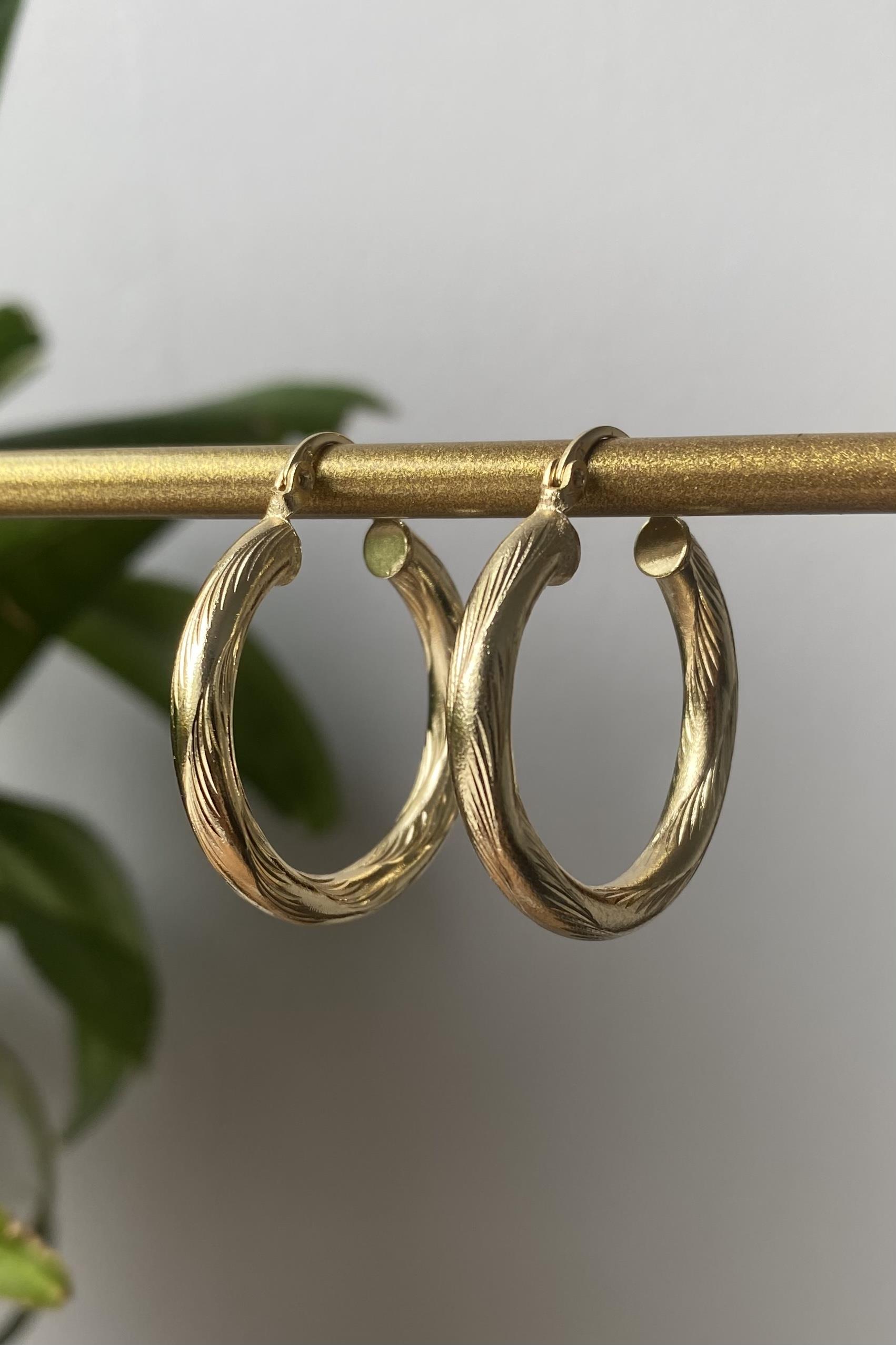 VINTAGE HALKA KÜPE 3cm