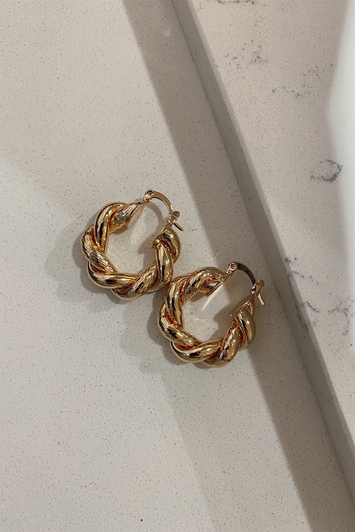 VINTAGE SARMALI HALKA KÜPE 2,5cm