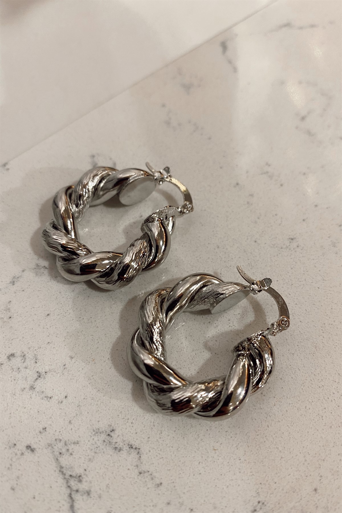 VINTAGE SARMALI HALKA KÜPE 3cm