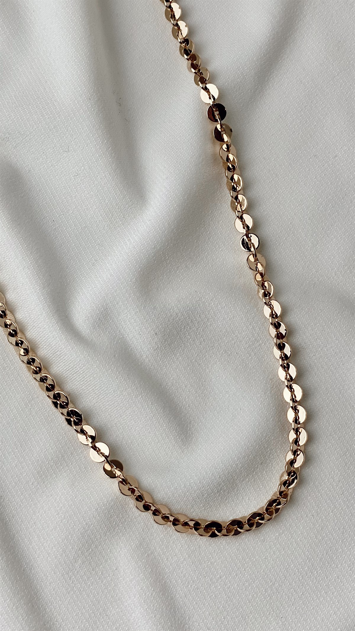 YUVARLAK GEÇMELİ ZİNCİR 45cm