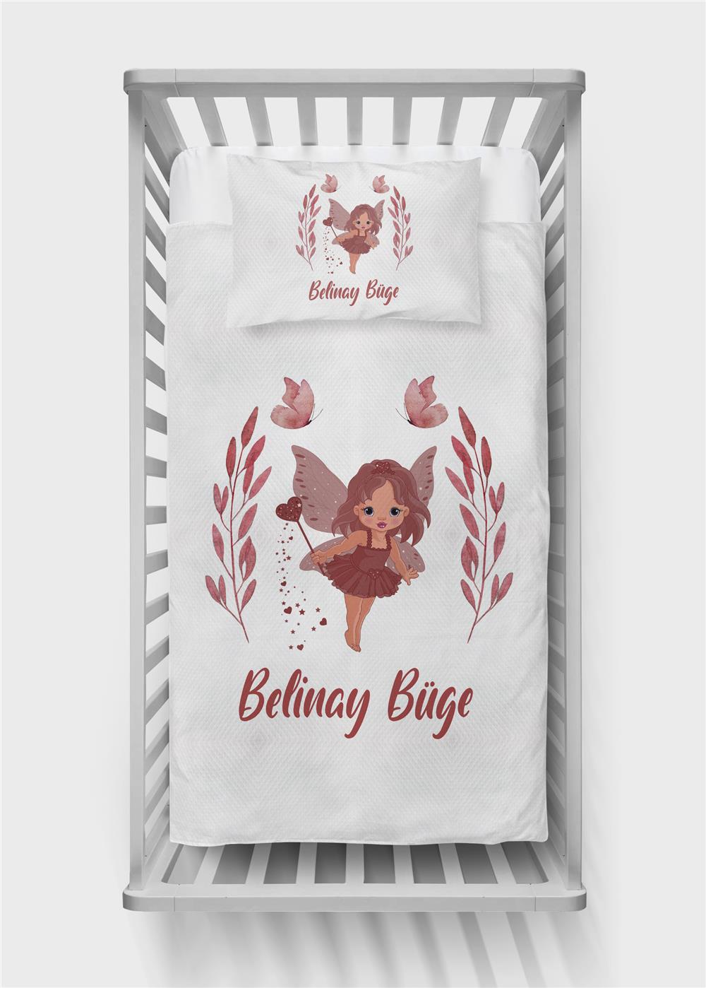 İsimli Bebek Pike Takımı