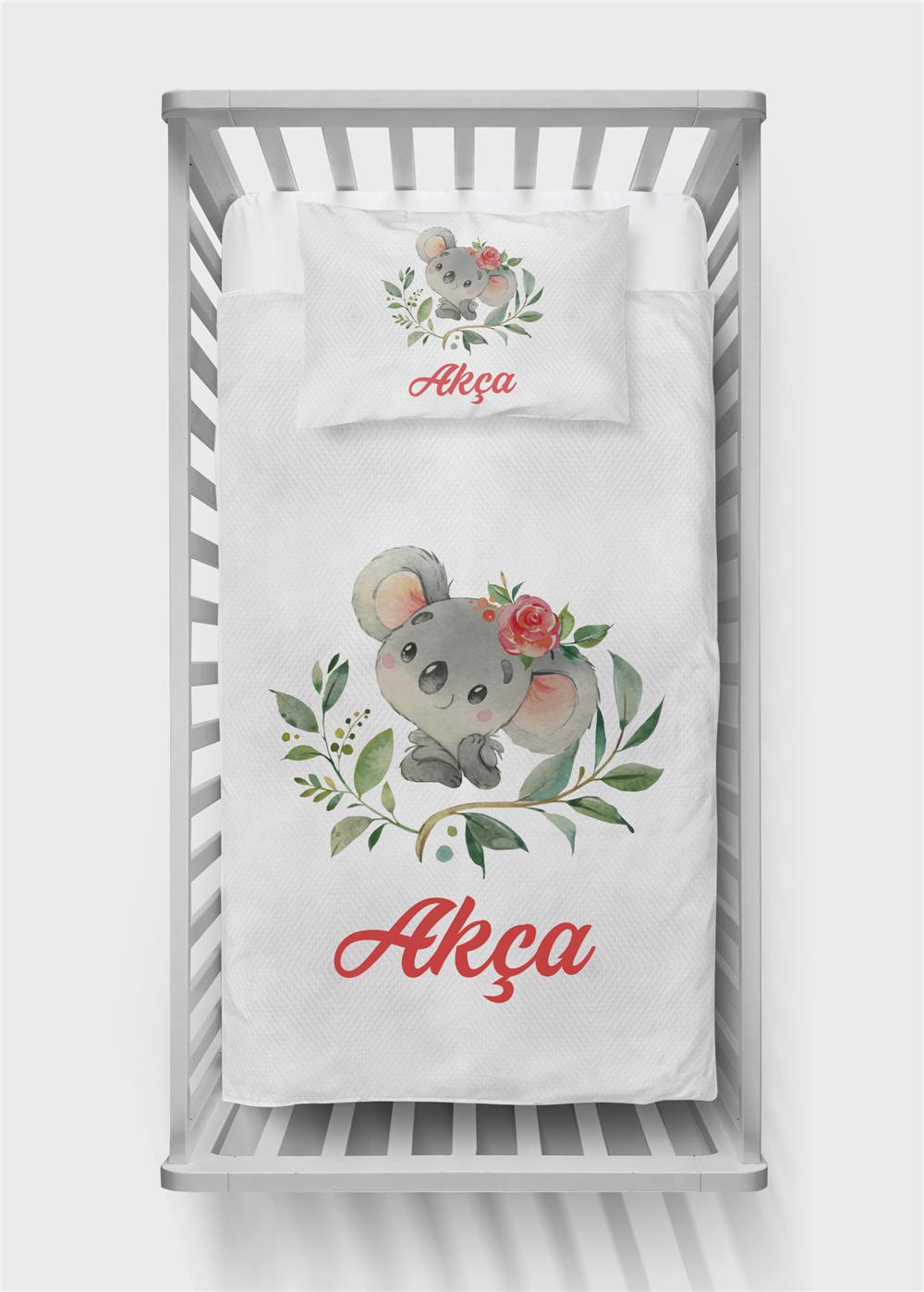 İsimli Bebek Pike Takımı