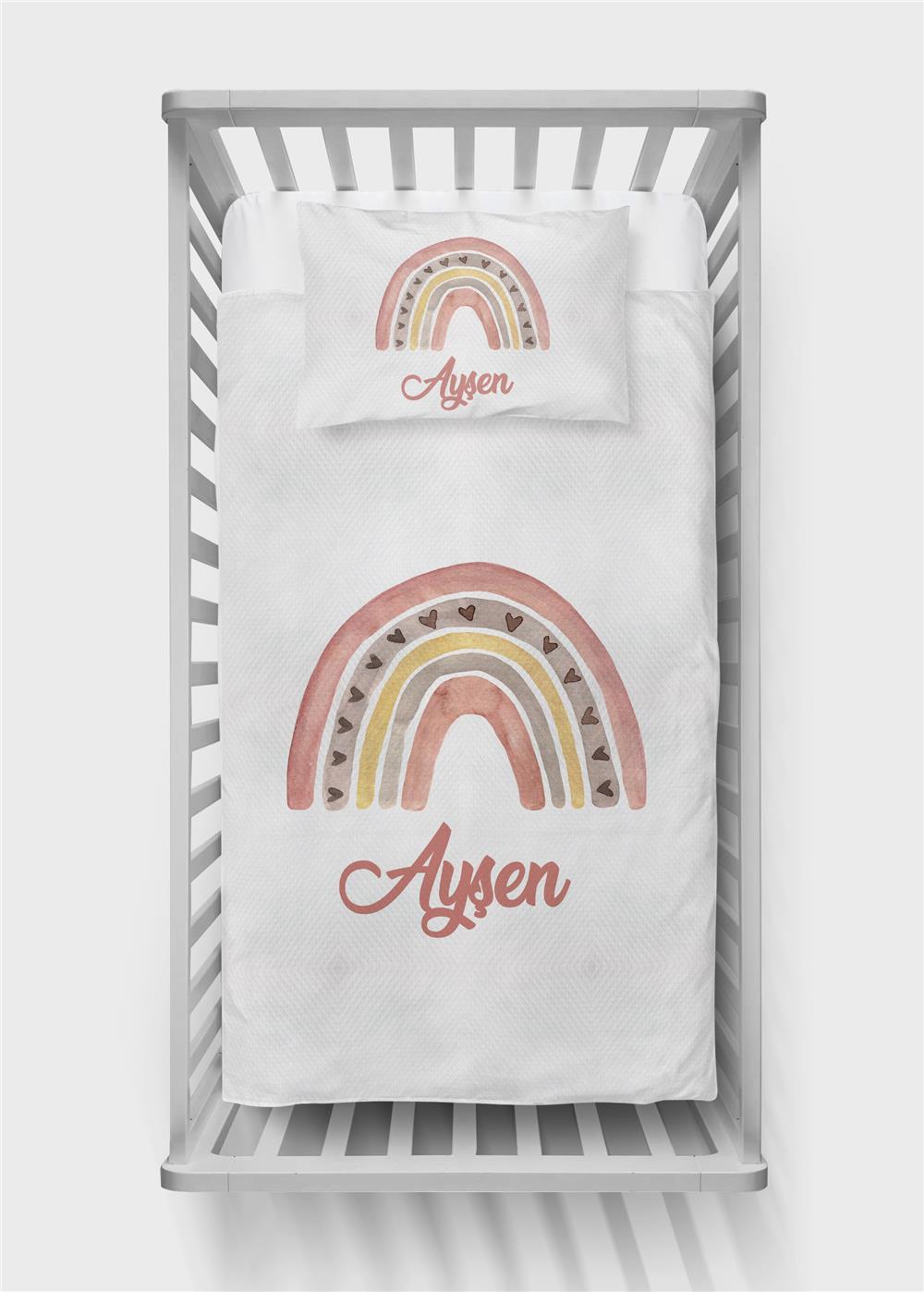 İsimli Bebek Pike Takımı