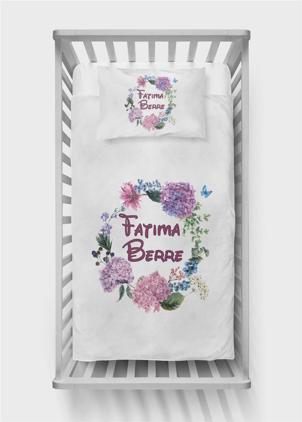 İsimli Bebek Pike Takımı