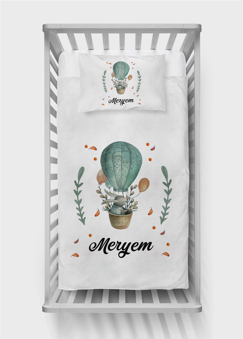 İsimli Bebek Pike Takımı