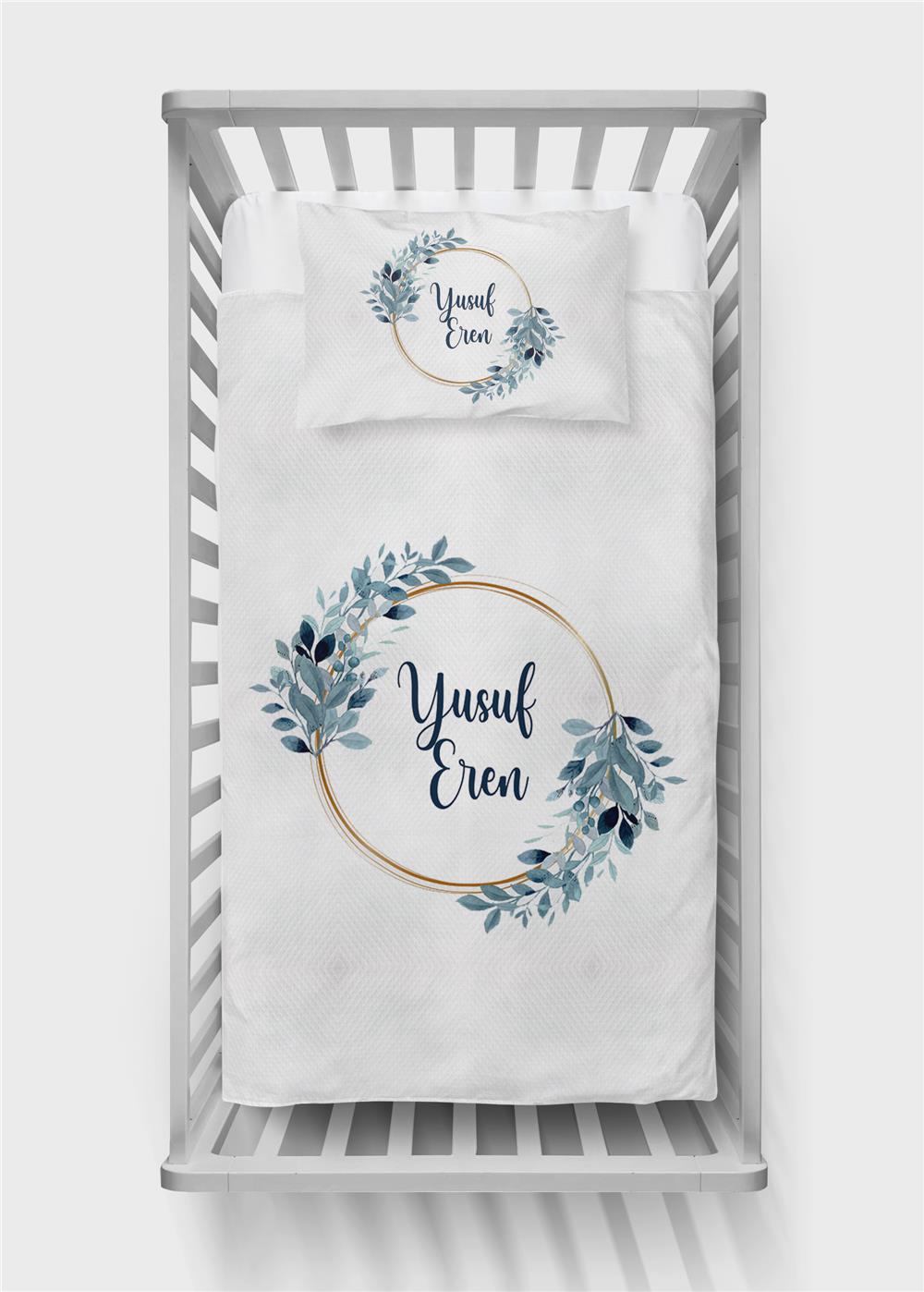 İsimli Bebek Pike Takımı