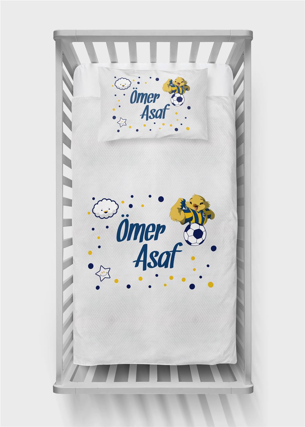 İsimli Bebek Pike Takımı