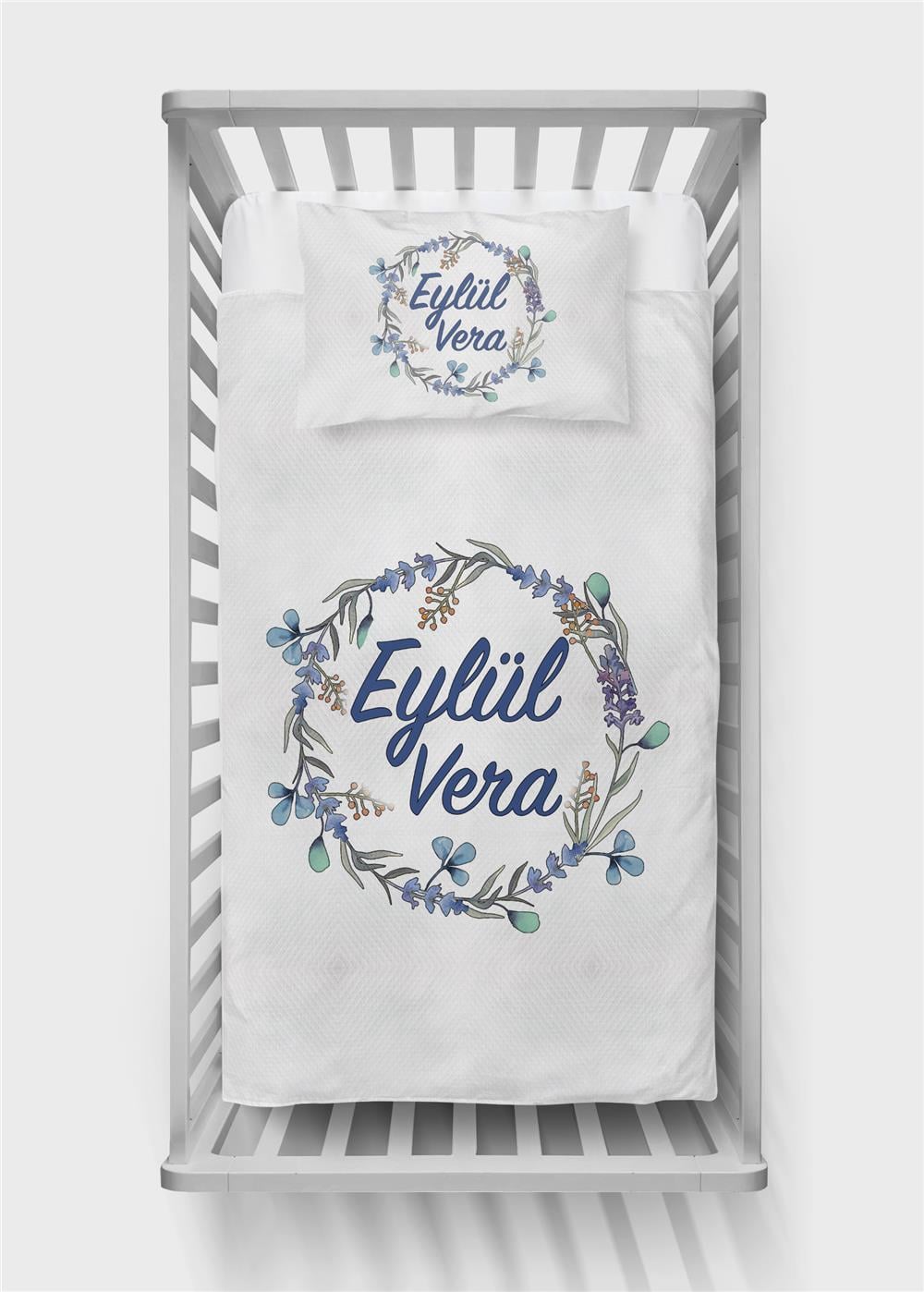 İsimli Bebek Pike Takımı