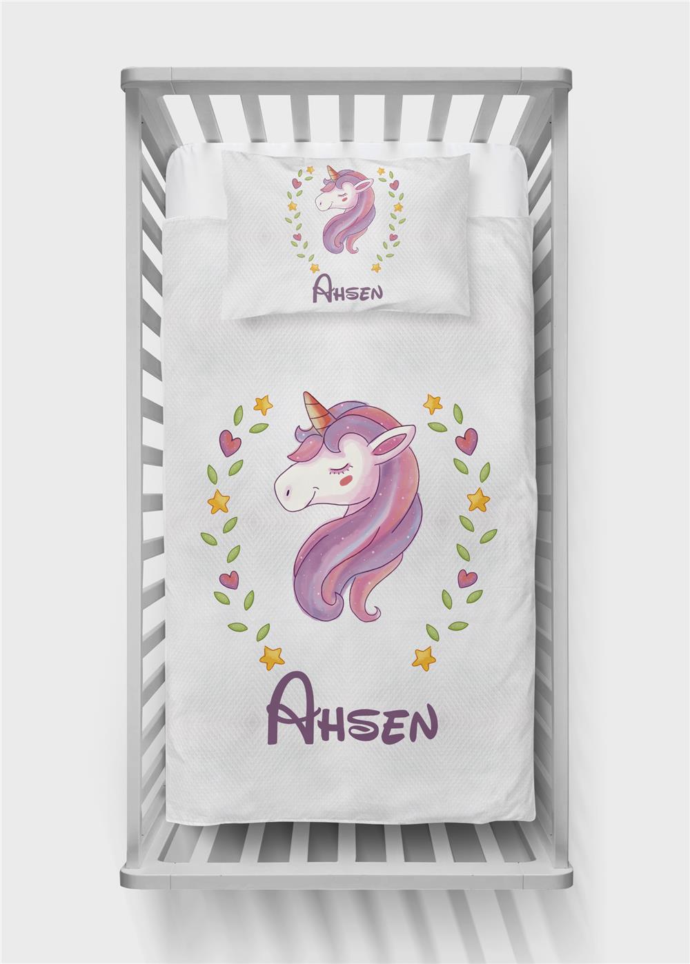 İsimli Bebek Pike Takımı