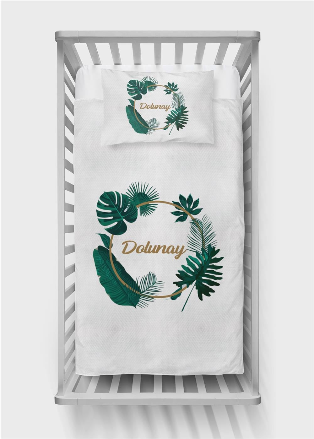 İsimli Bebek Pike Takımı