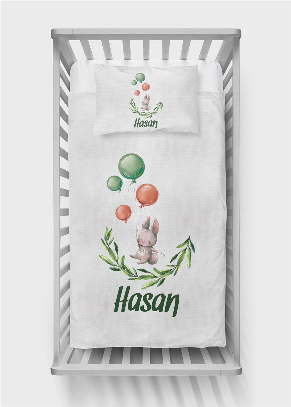 İsimli Bebek Pike Takımı