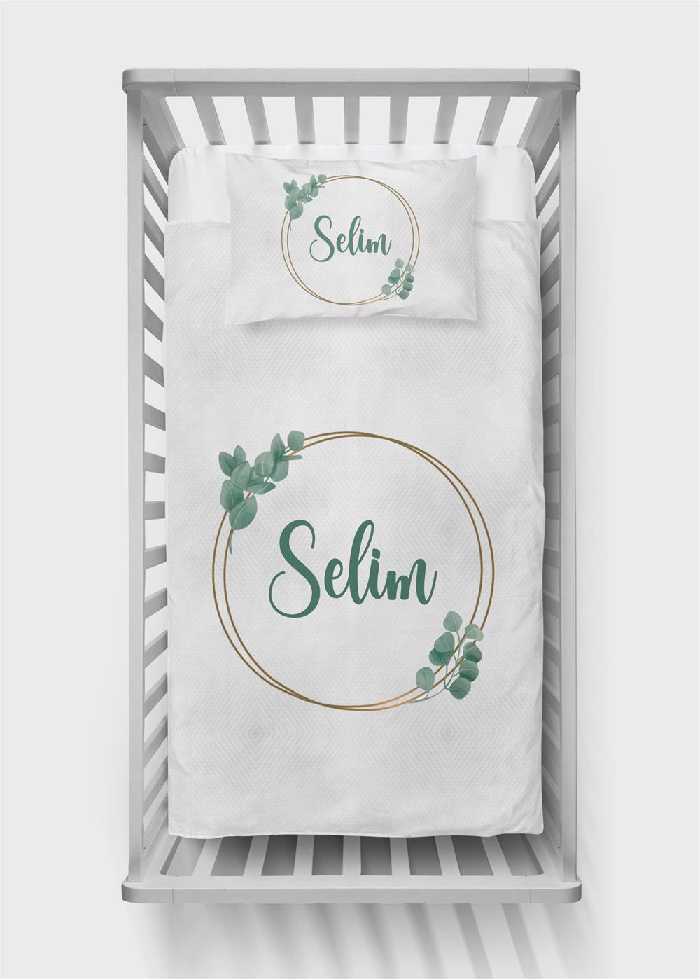 İsimli Bebek Pike Takımı