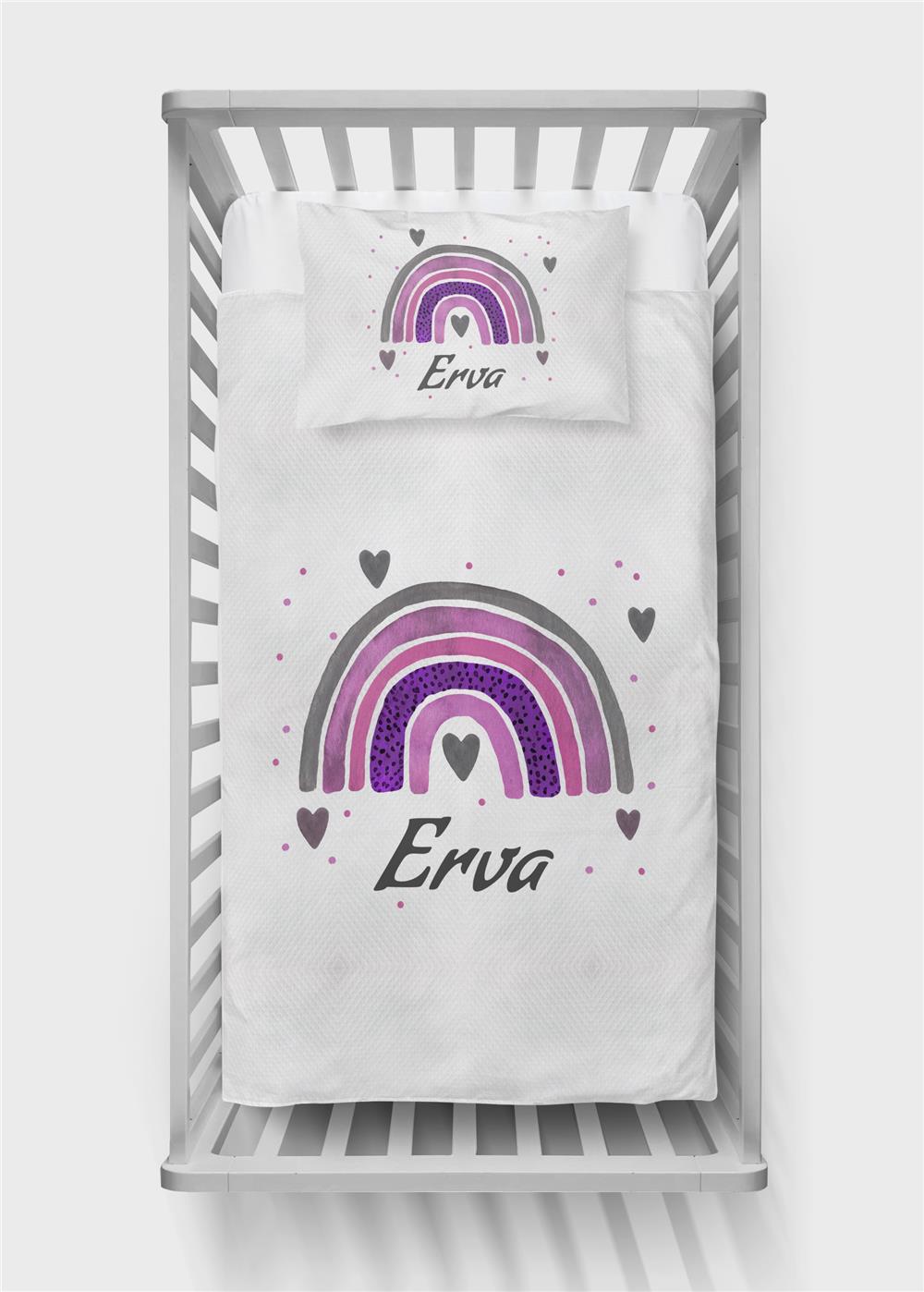 İsimli Bebek Pike Takımı