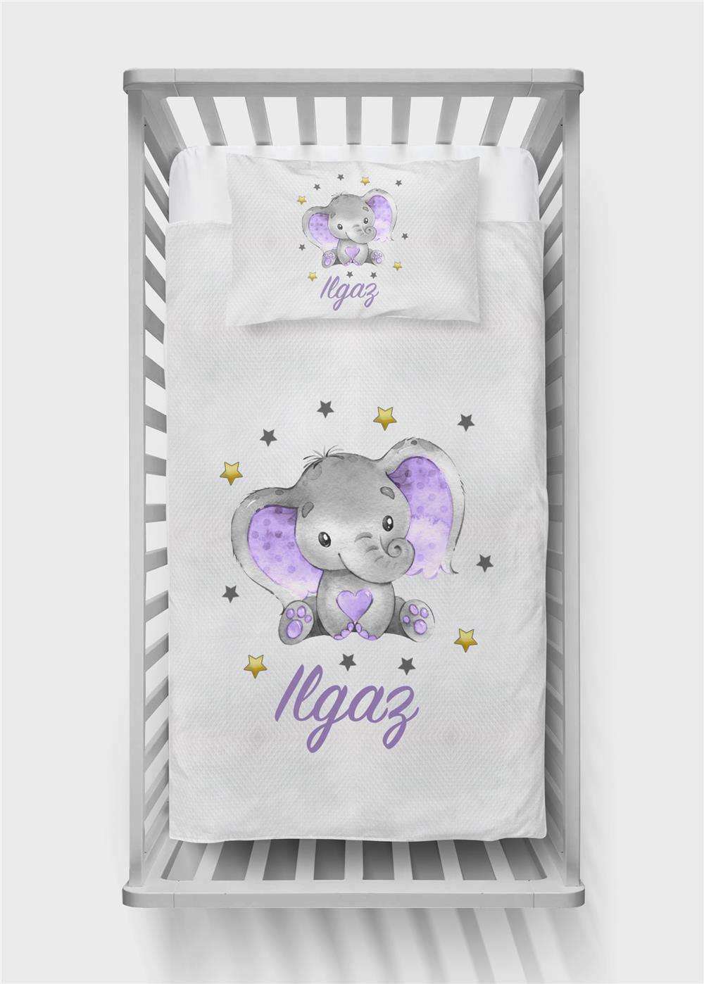 İsimli Bebek Pike Takımı