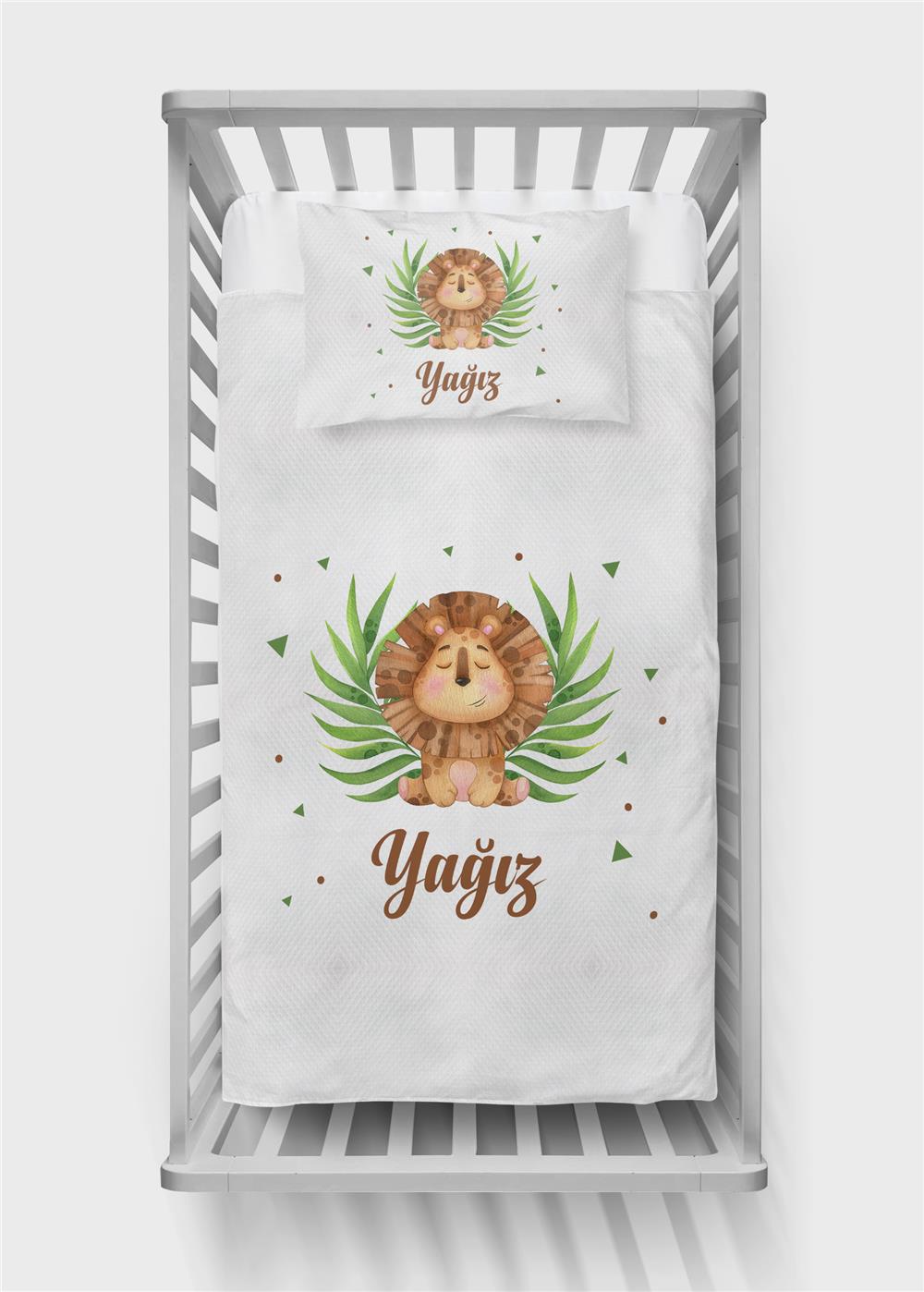 İsimli Bebek Pike Takımı