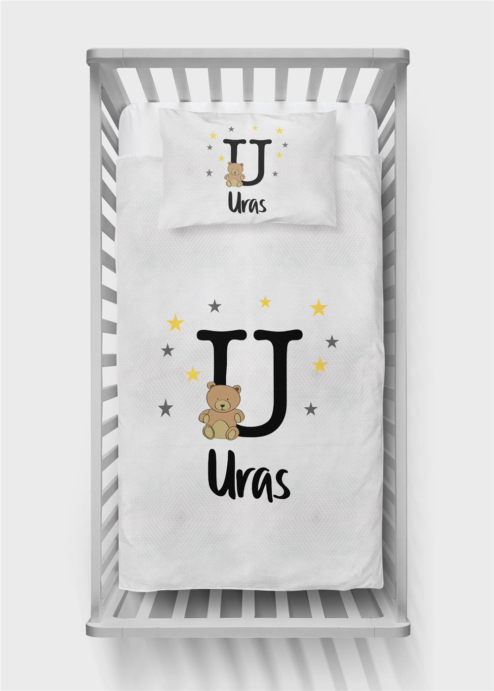 İsimli Bebek Pike Takımı