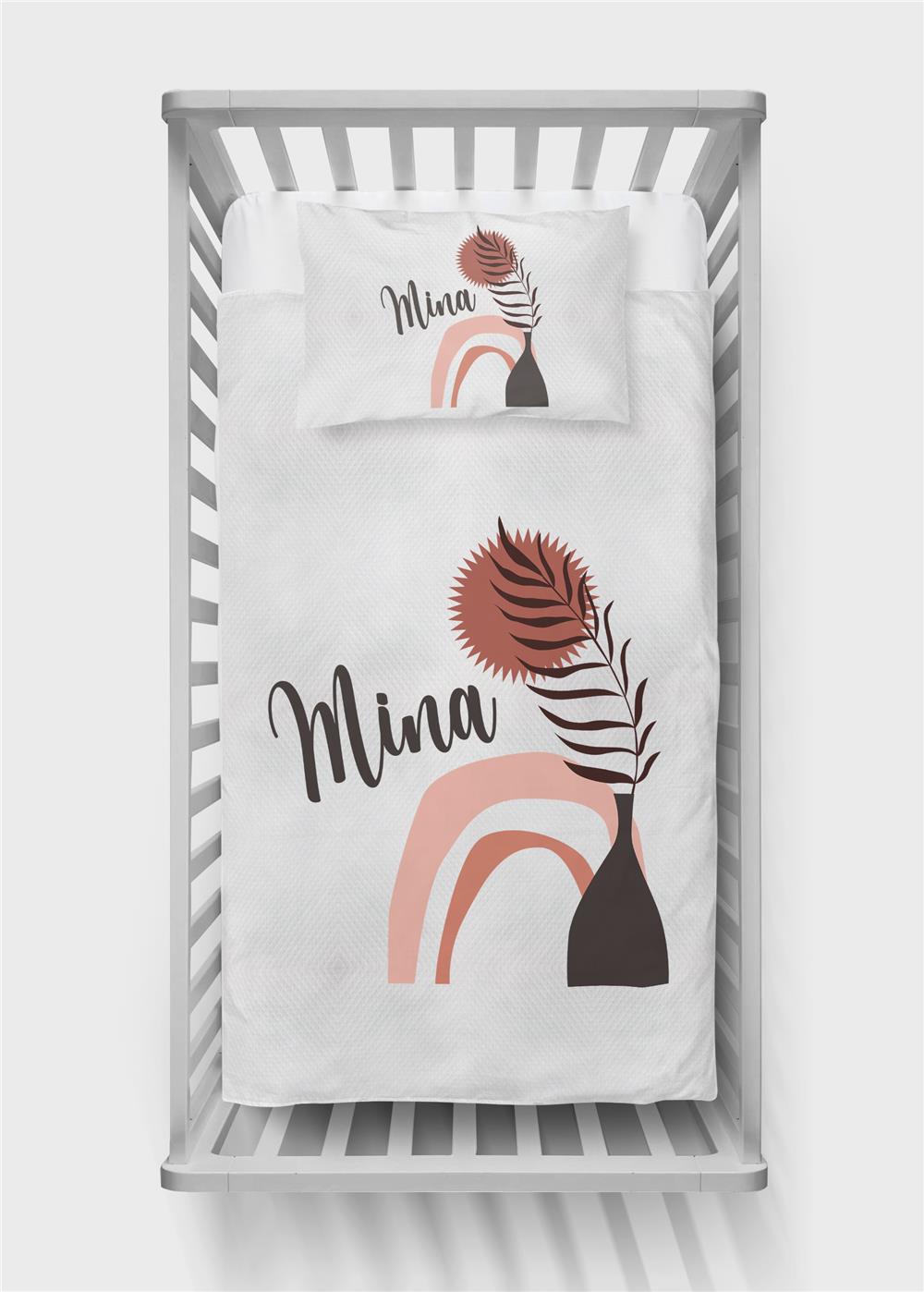 İsimli Bebek Pike Takımı