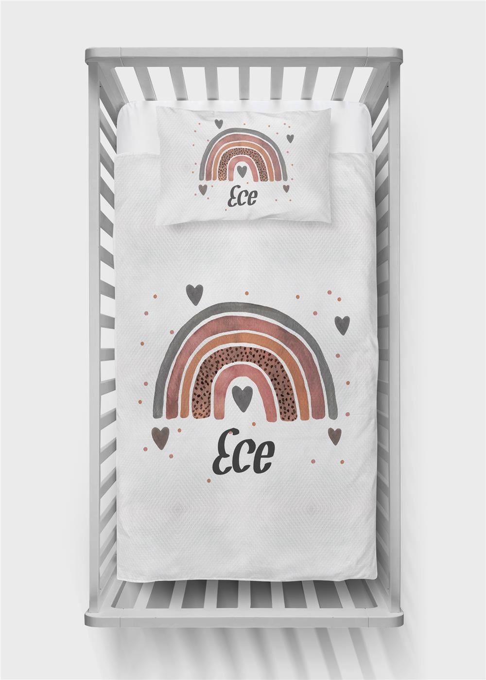 İsimli Bebek Pike Takımı