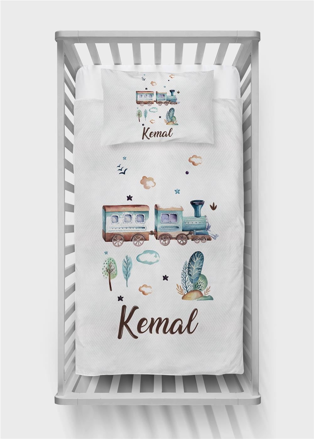 İsimli Bebek Pike Takımı