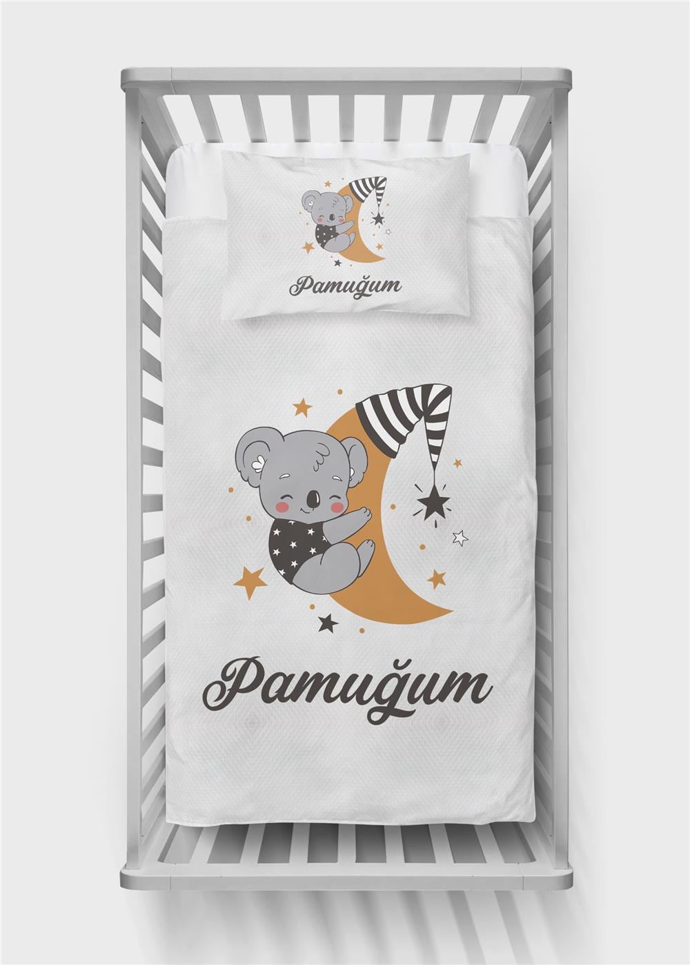 İsimli Bebek Pike Takımı