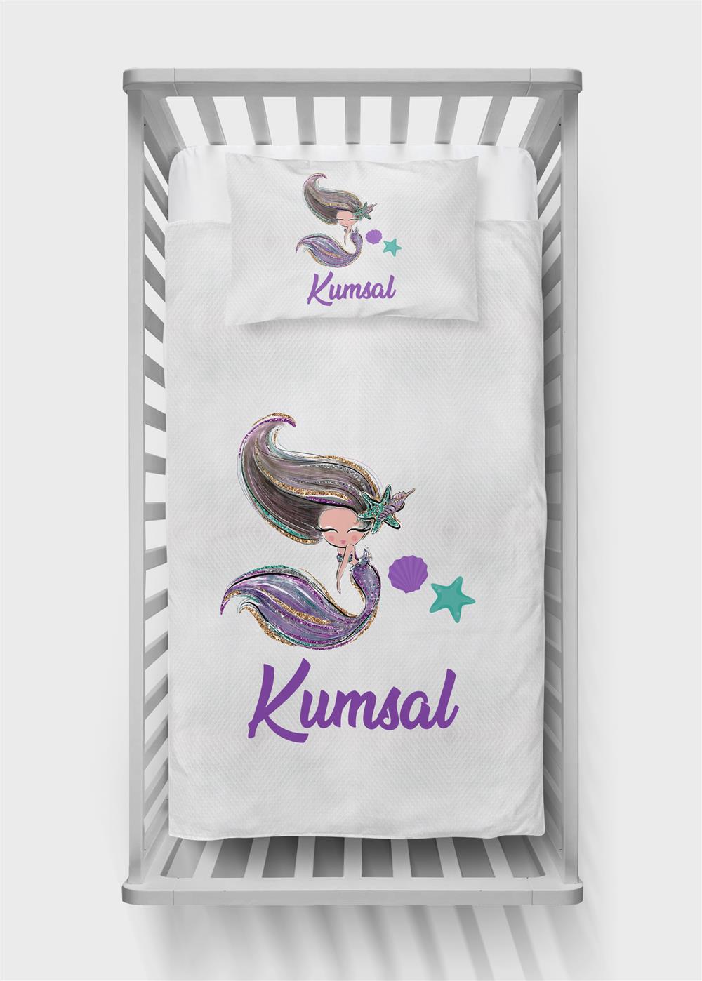 İsimli Bebek Pike Takımı