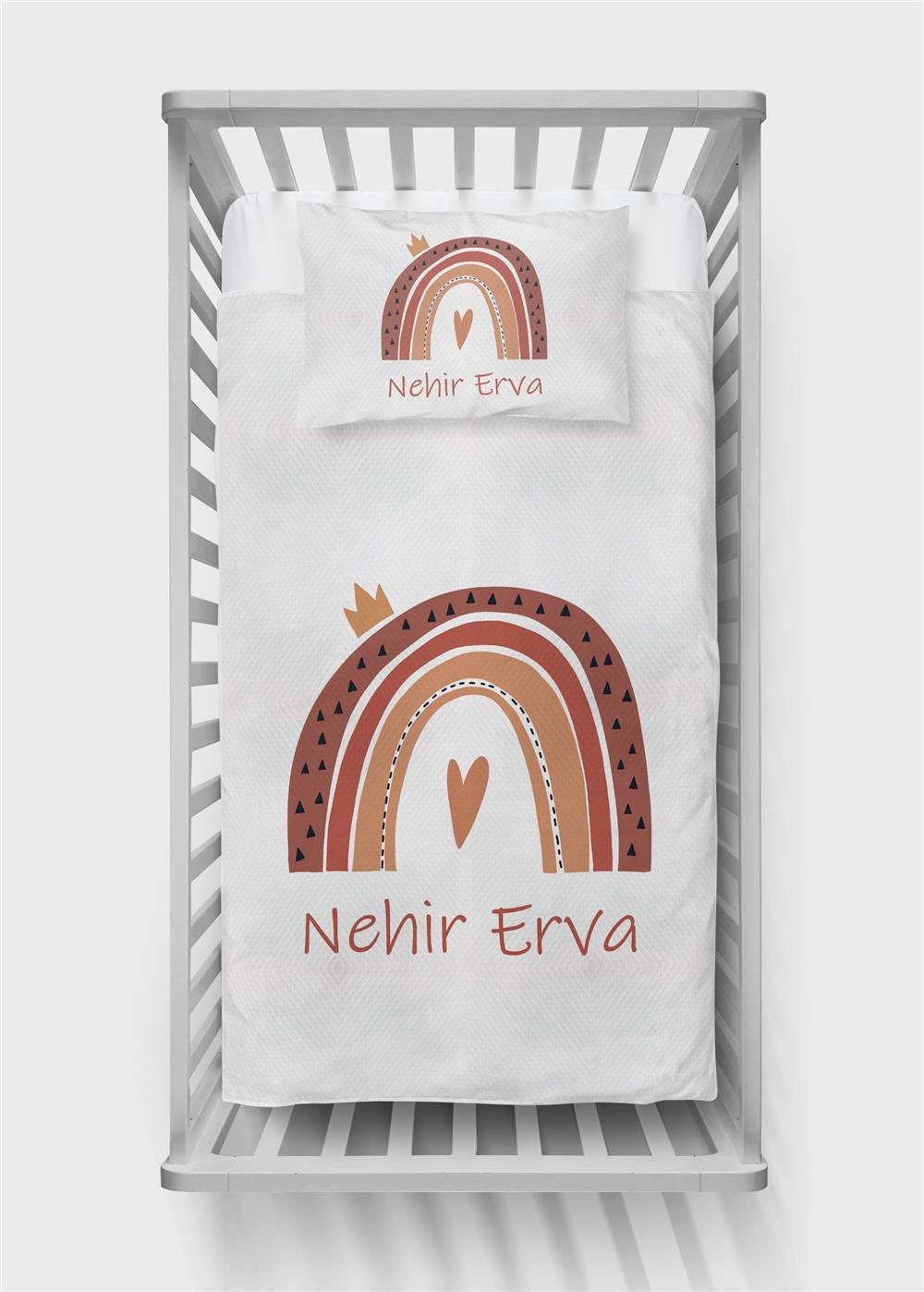 İsimli Bebek Pike Takımı