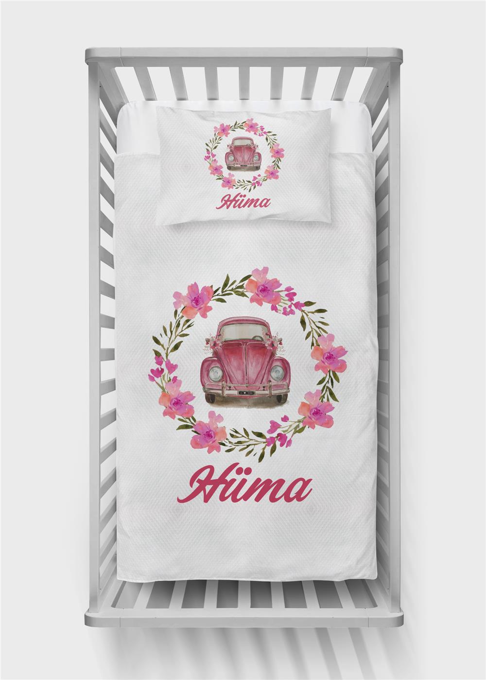 İsimli Bebek Pike Takımı