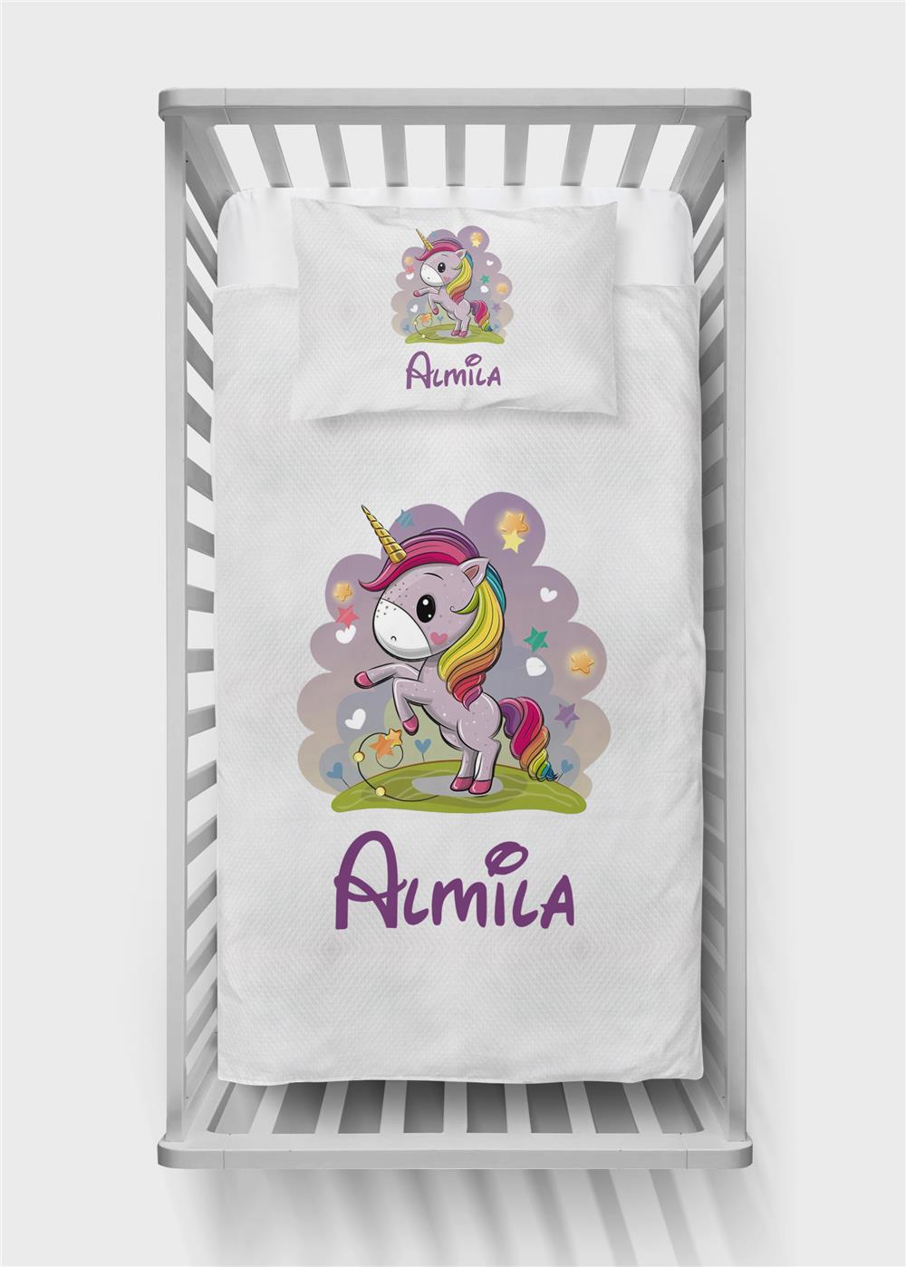 İsimli Bebek Pike Takımı