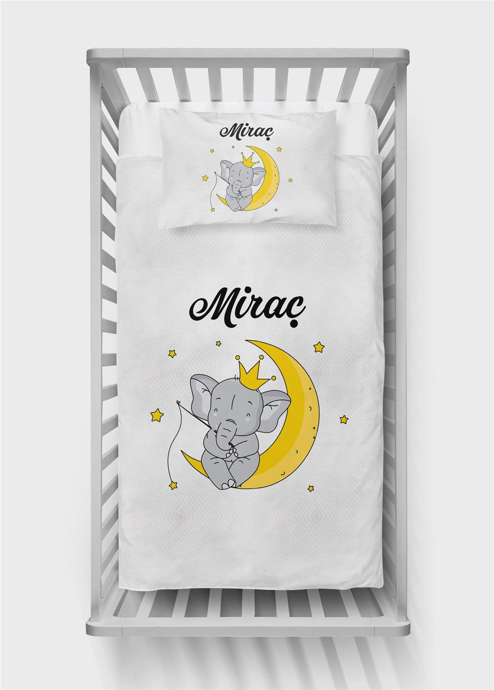 İsimli Bebek Pike Takımı