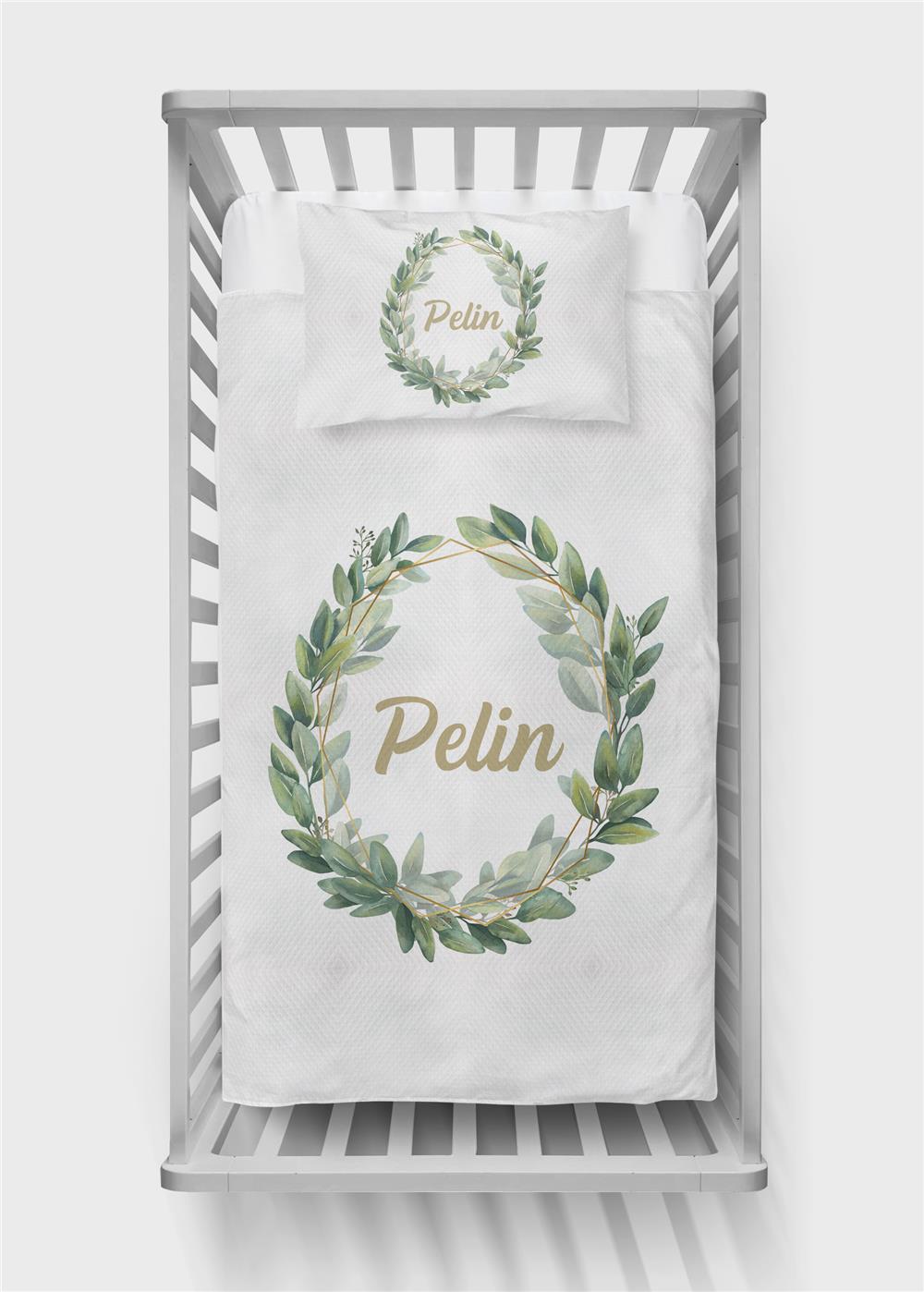 İsimli Bebek Pike Takımı