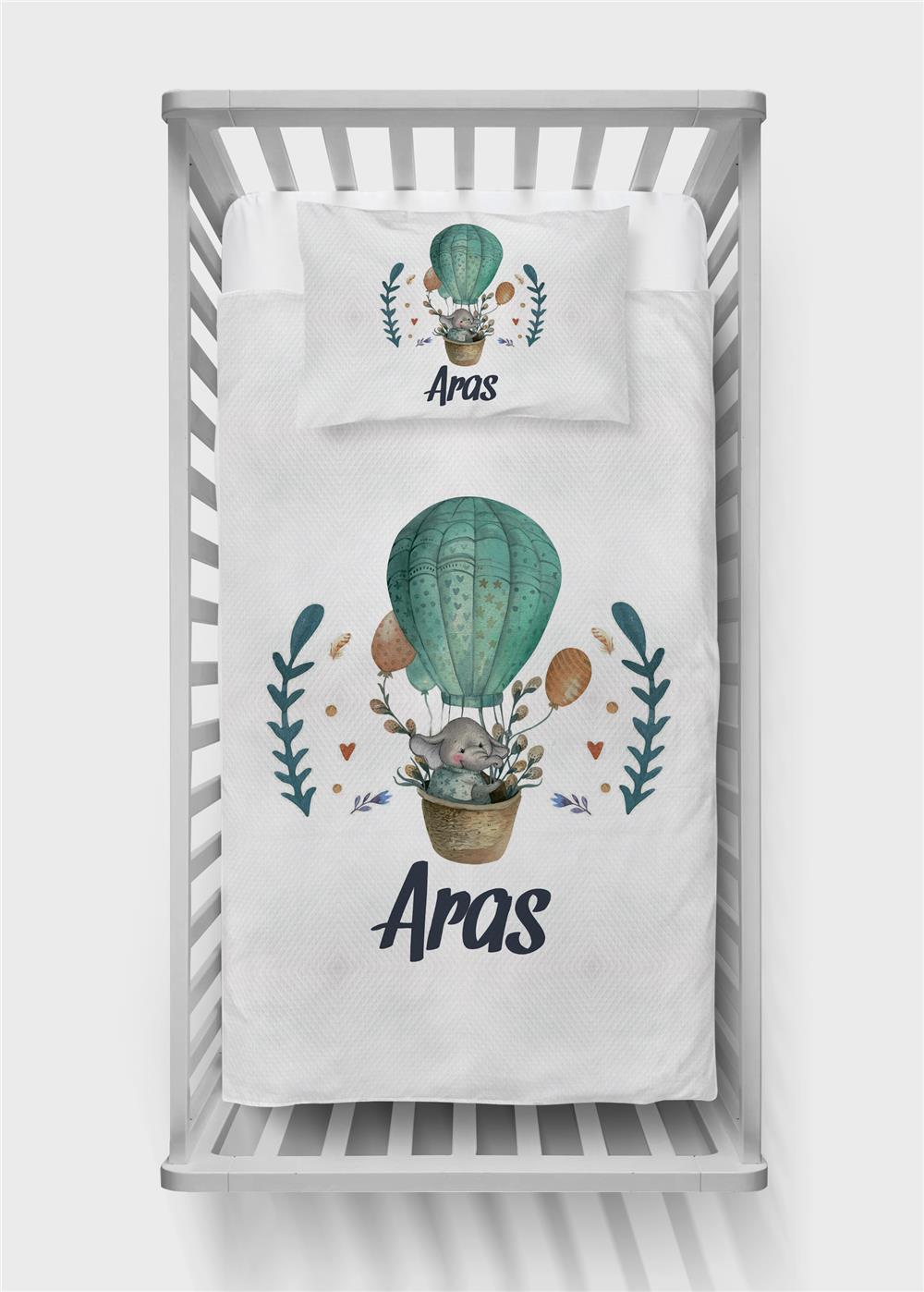 İsimli Bebek Pike Takımı